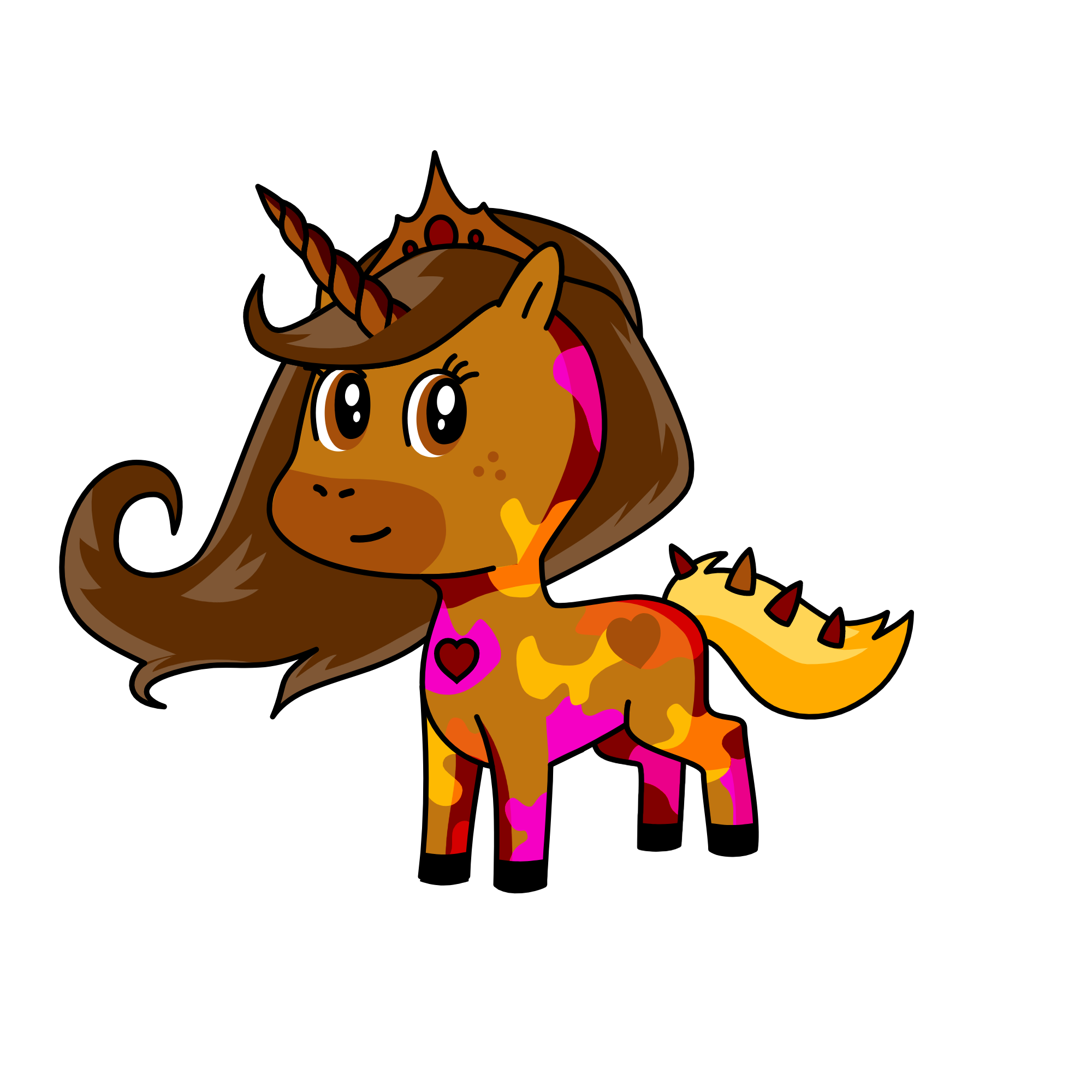 jumpy hailey, the unicorn