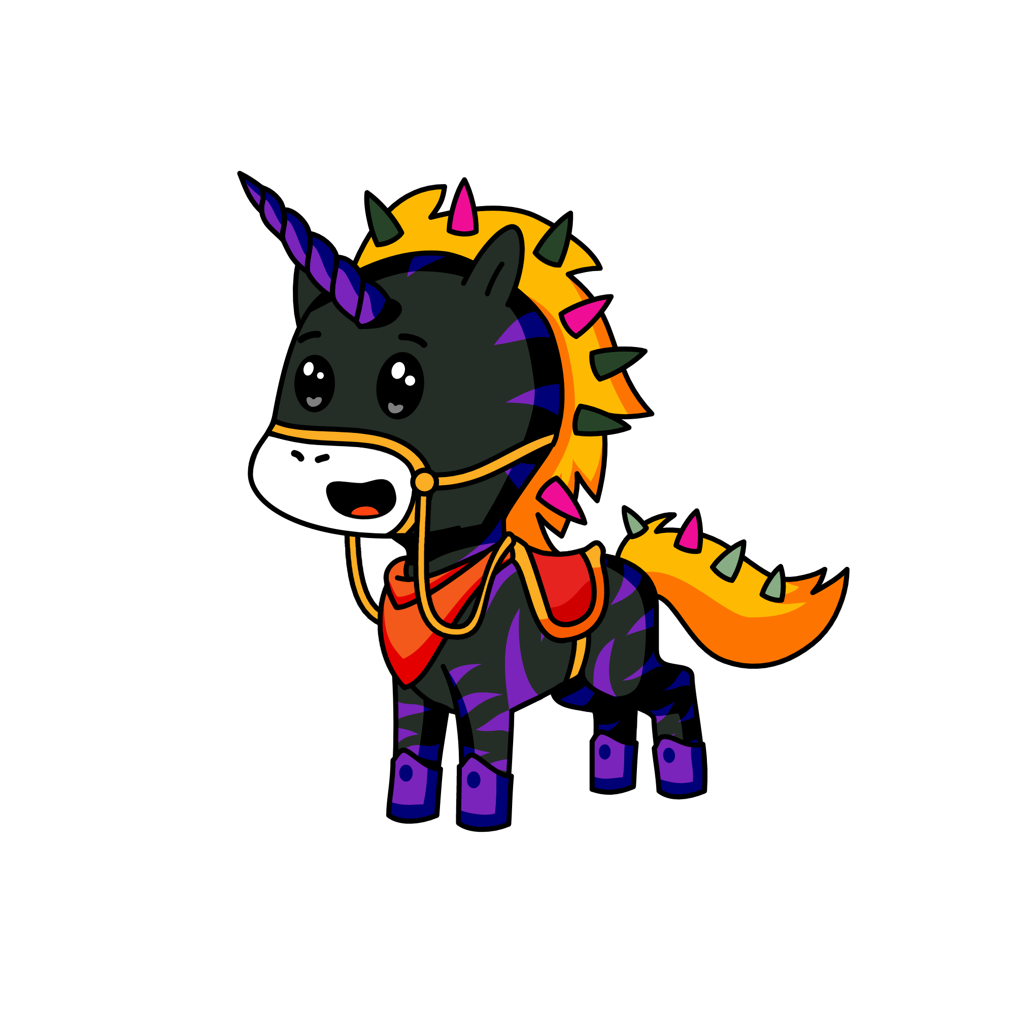 Candy Corn, the unicorn