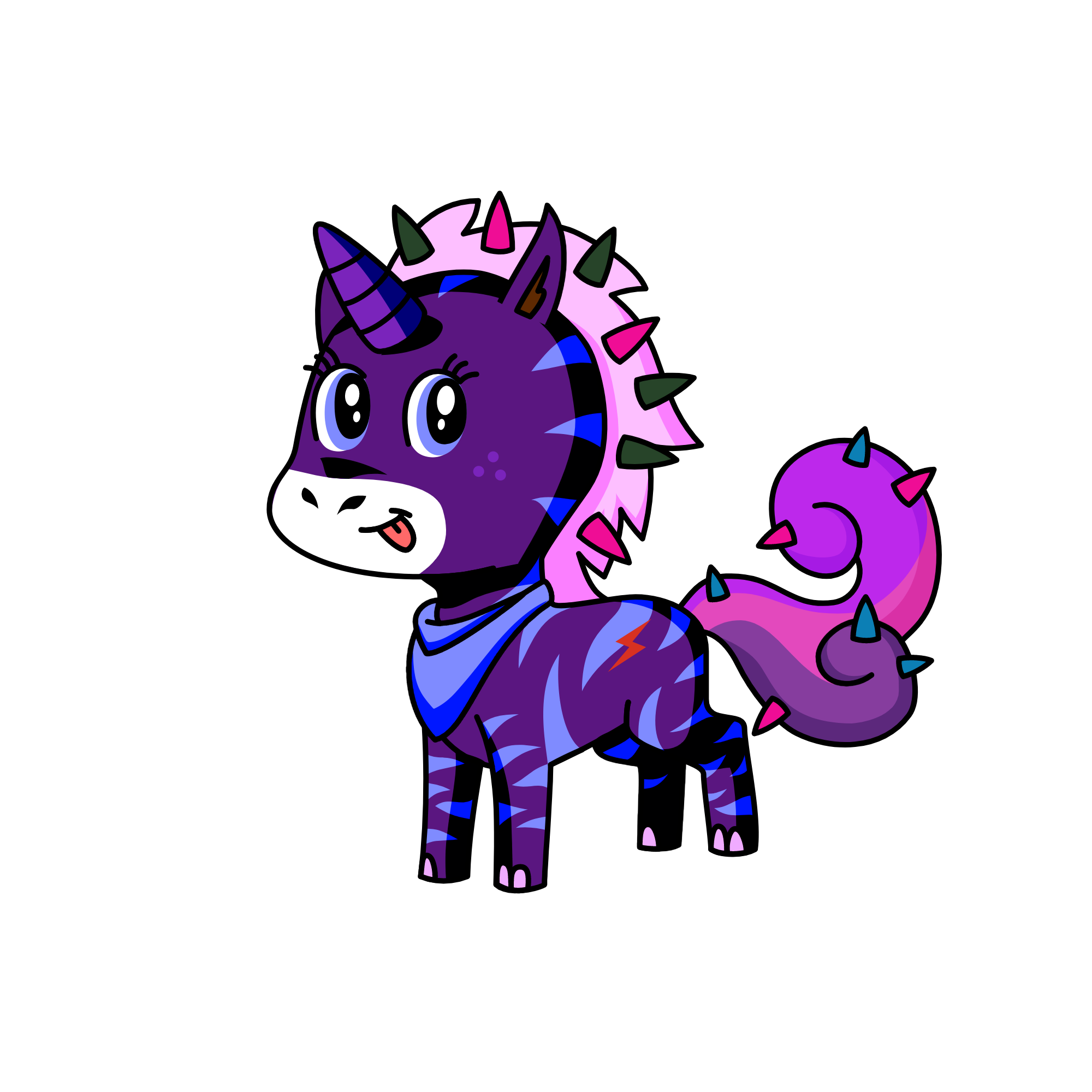 Pixy Beep Beep, the unicorn