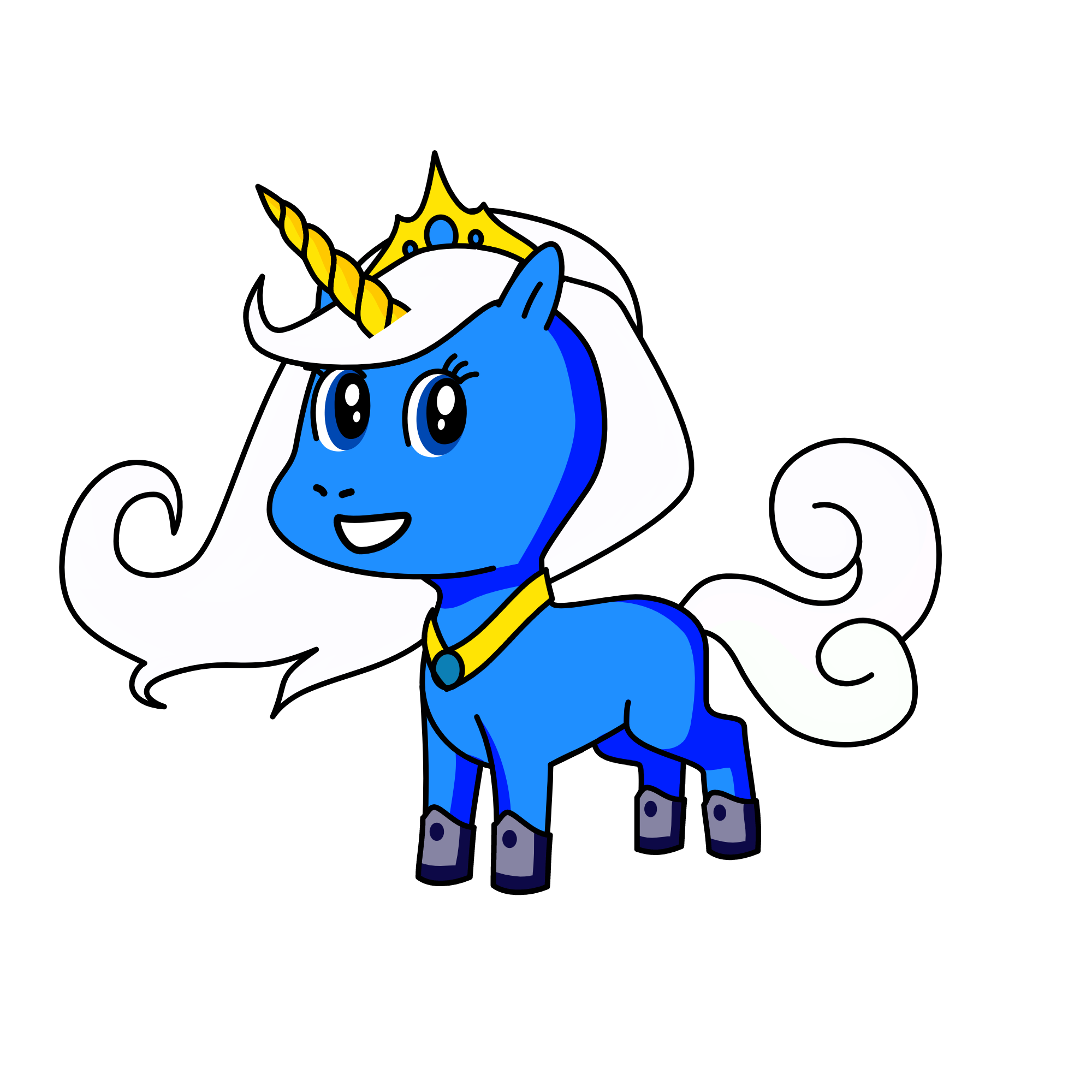 Elsacorn, the unicorn