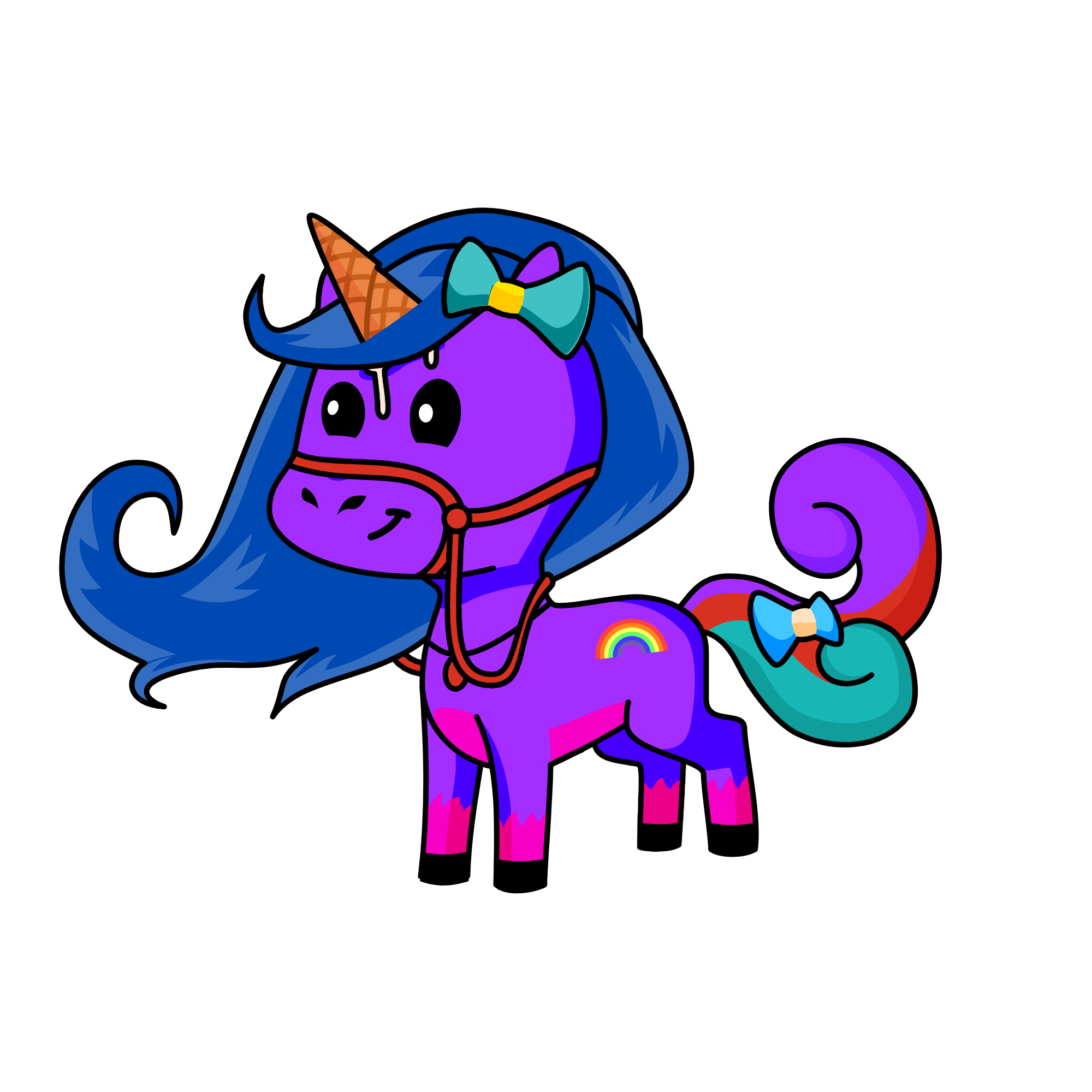 Creamy, the unicorn