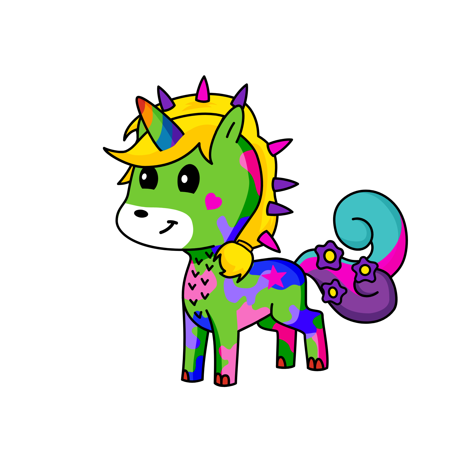 Amelia, the unicorn