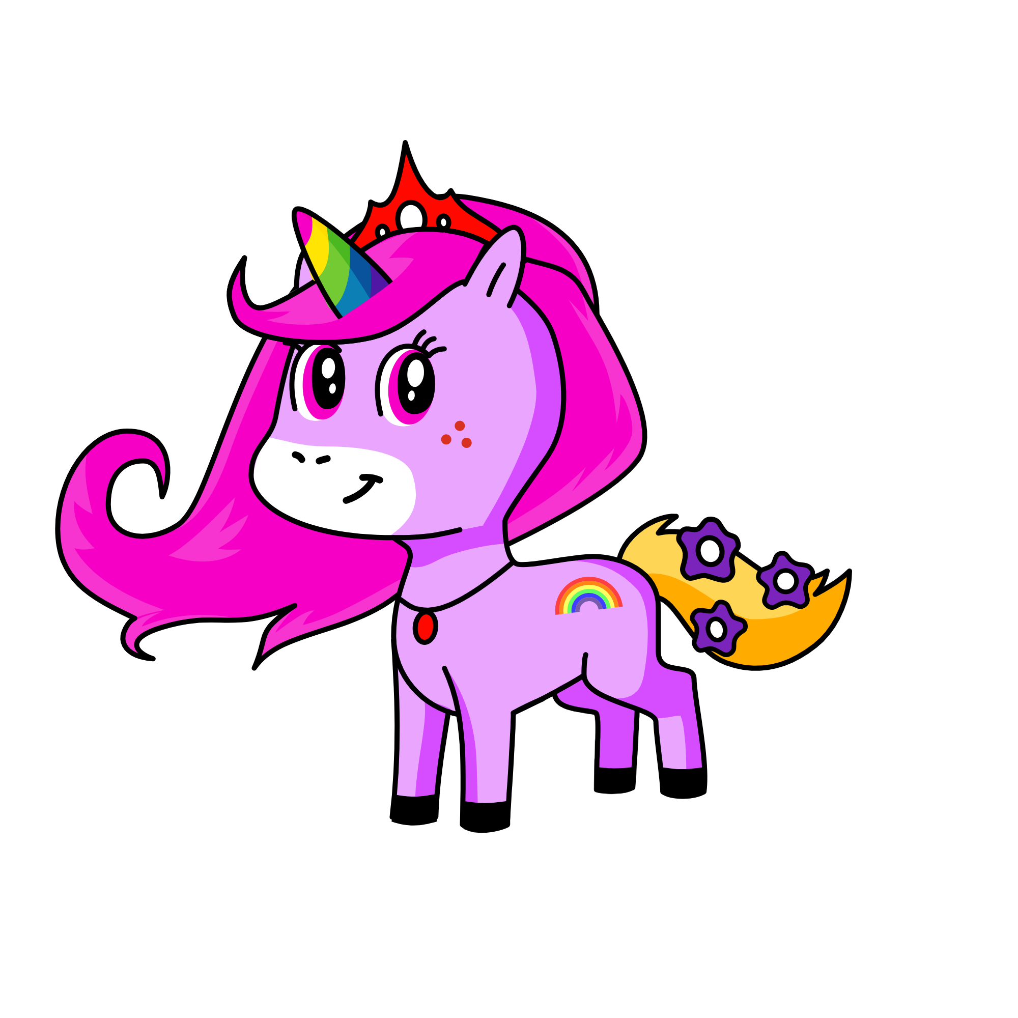 ROSEY, the unicorn