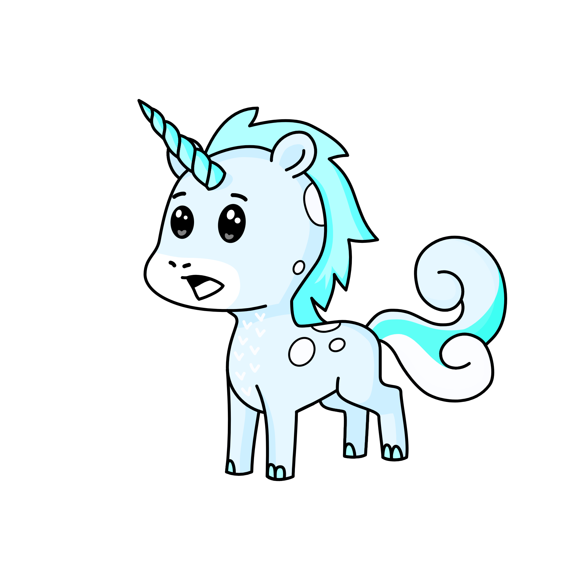 snowbert, the unicorn