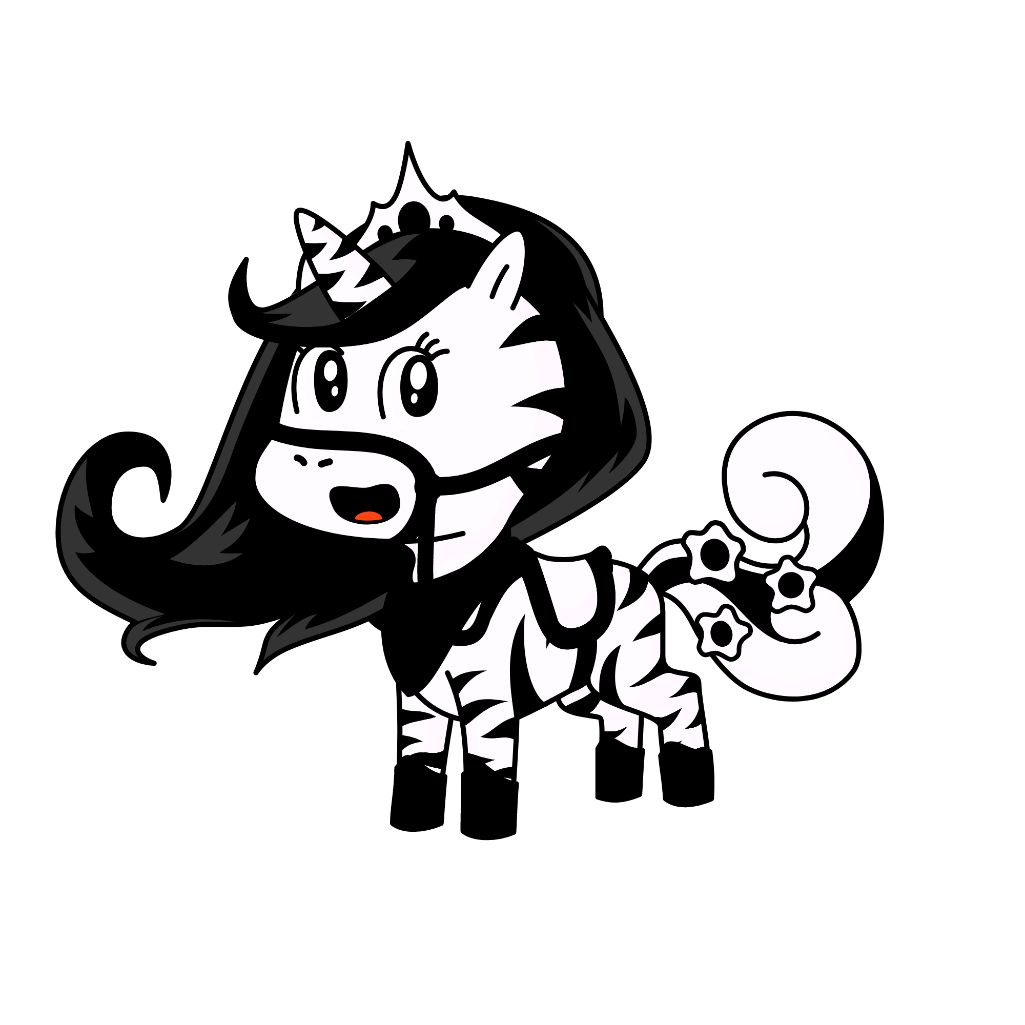 Zebra, the unicorn