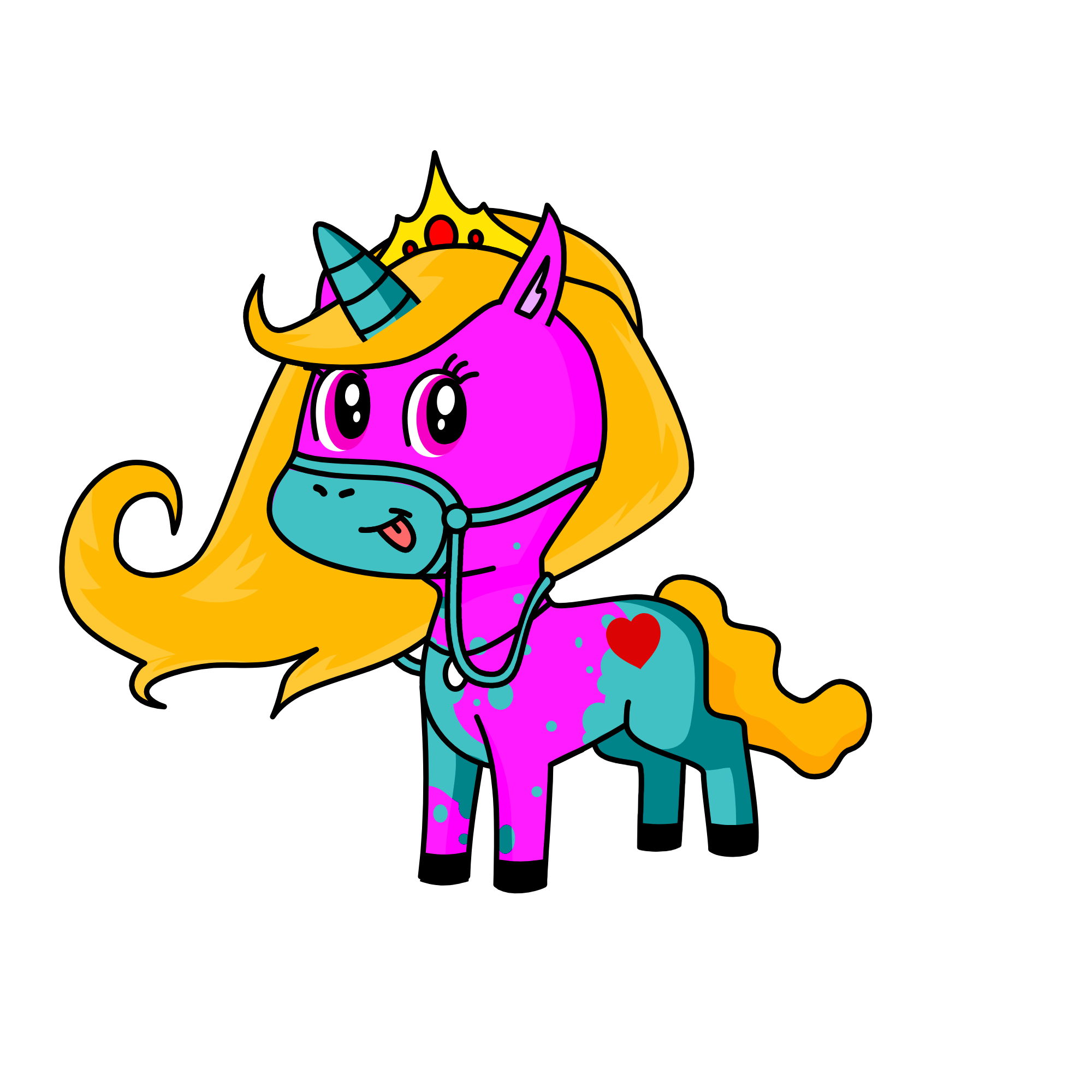 Sweetie Pie, the unicorn
