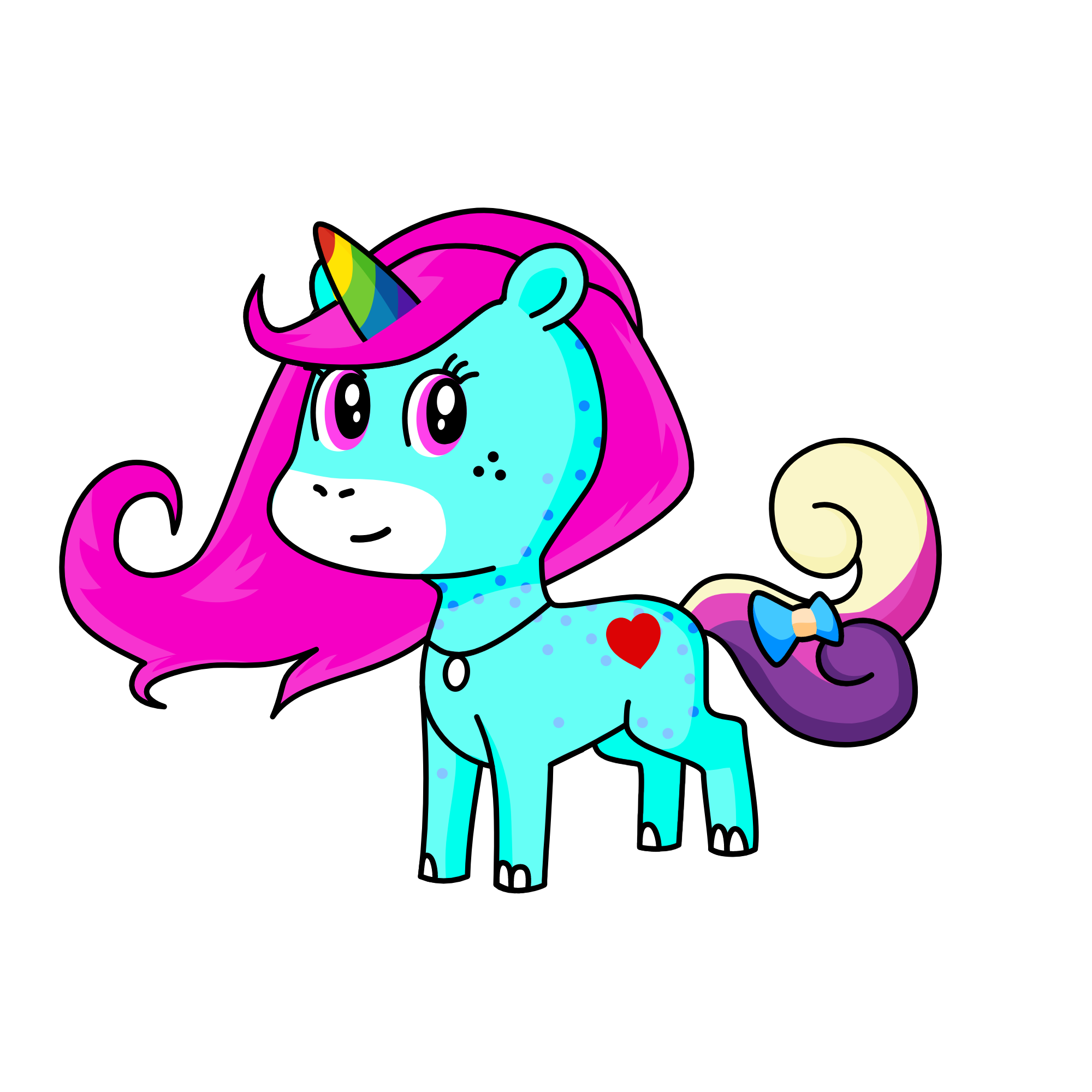 Best frind lisa, the unicorn