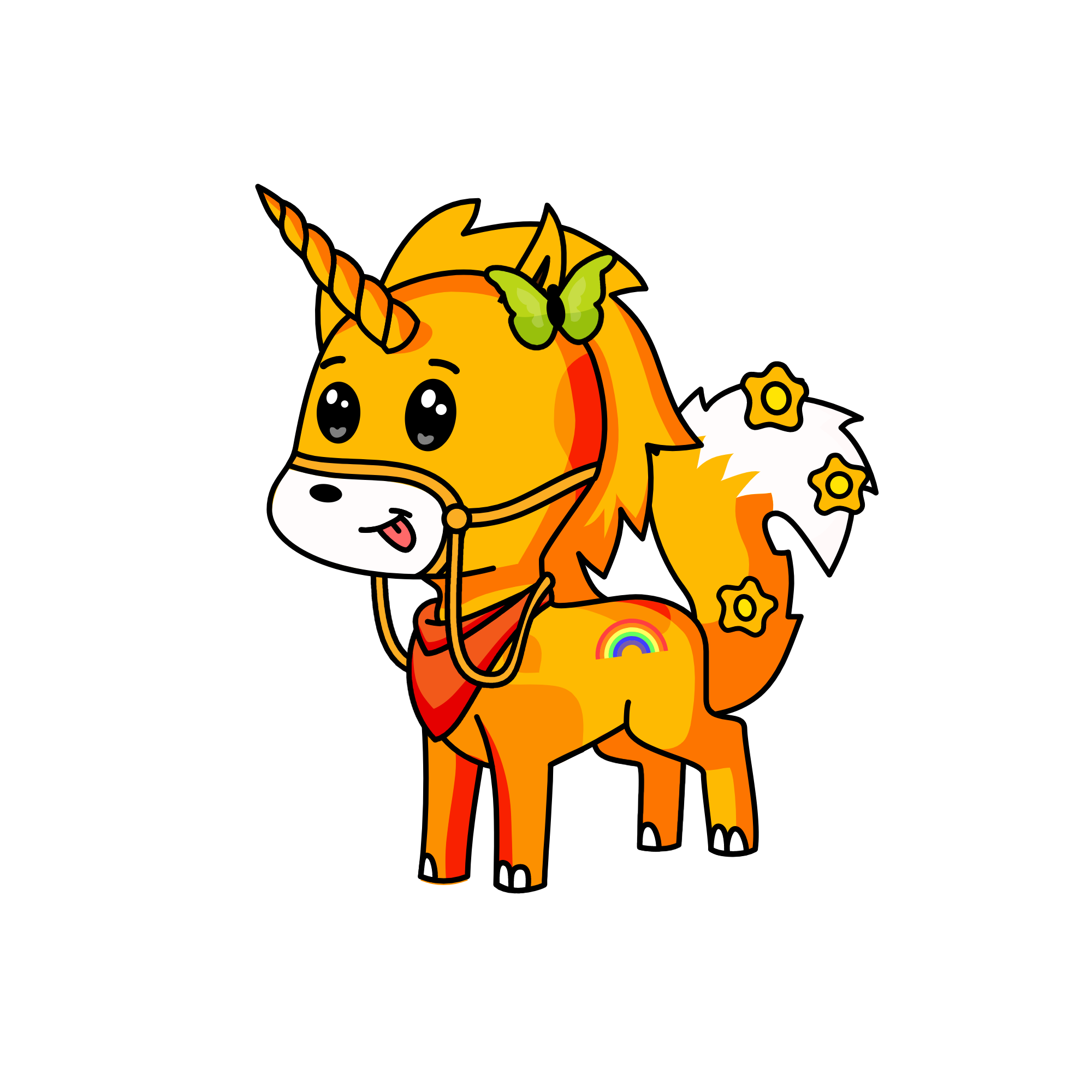 Foxcorn, the unicorn