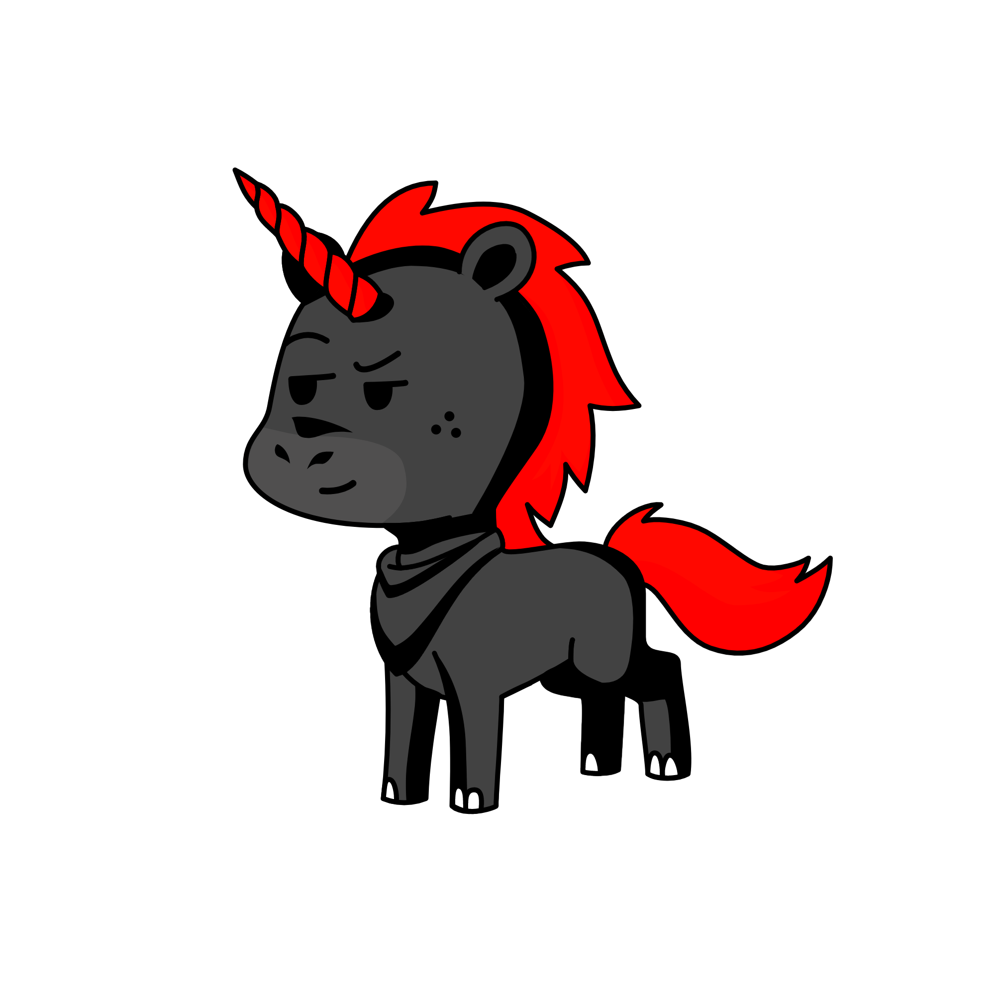 Evil Unicorn, the unicorn