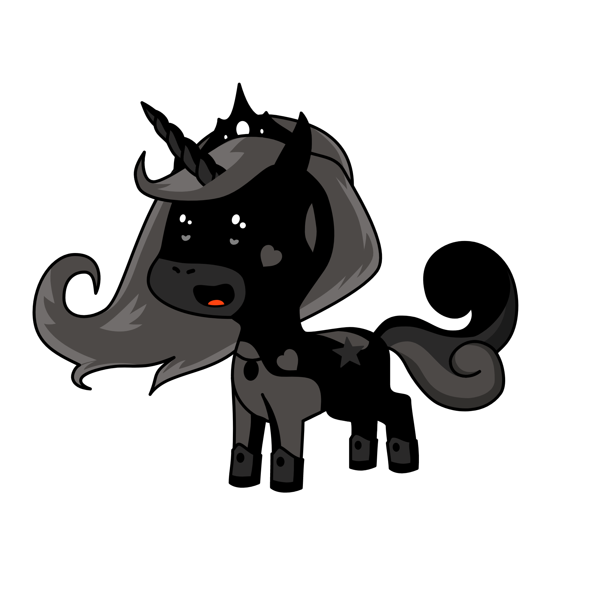 🌙Midnight Dust🌙, the unicorn