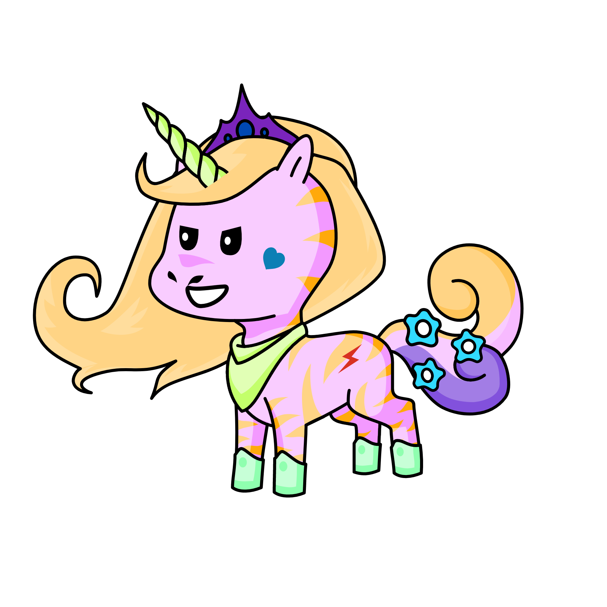 the fearless, the unicorn