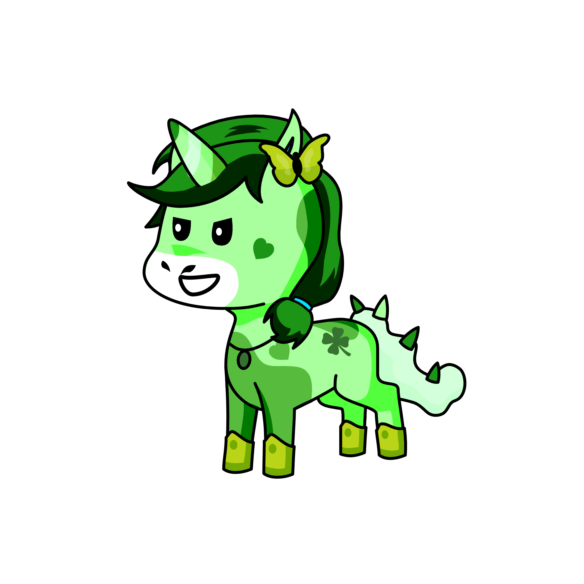 the forest fearless, the unicorn