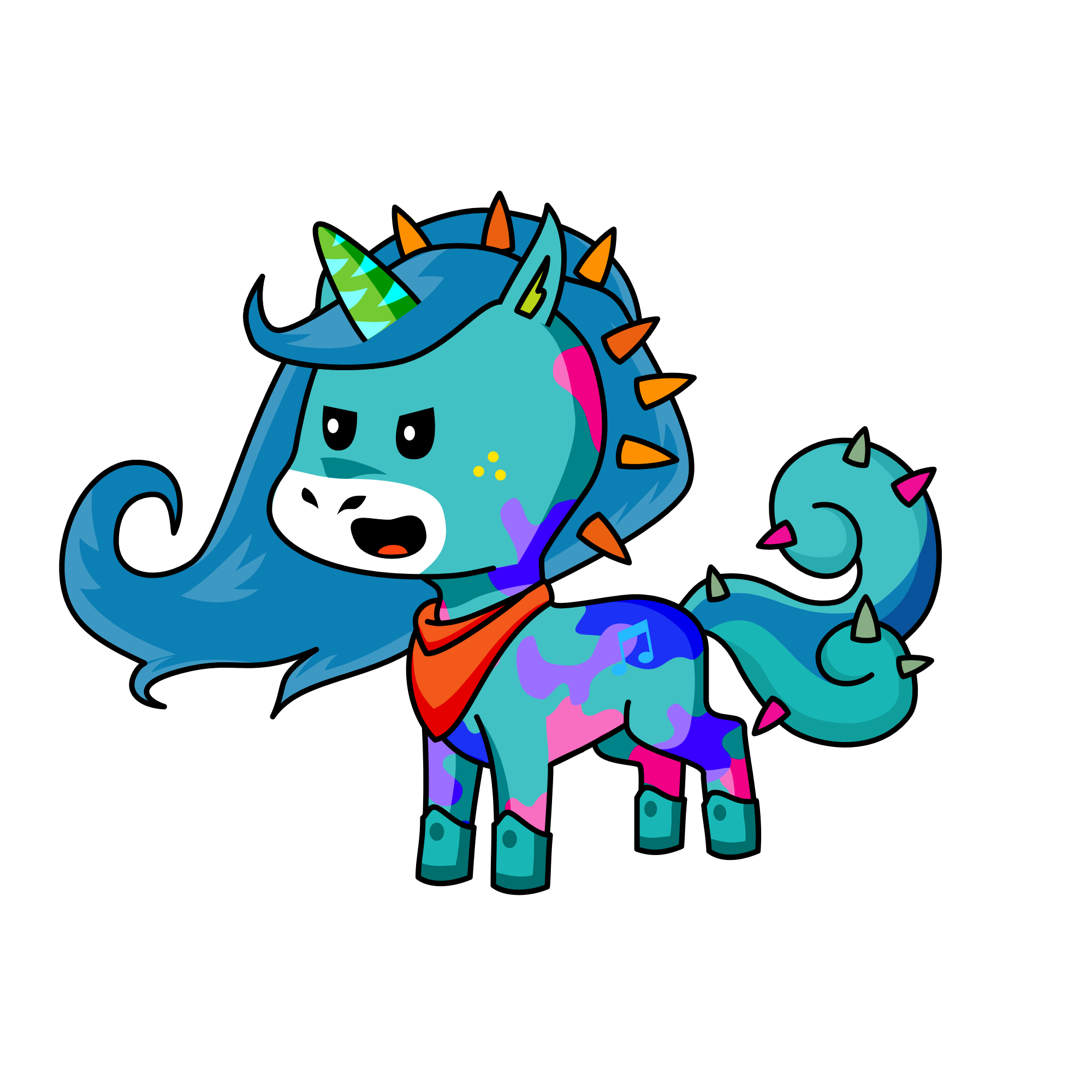 Rockstar, the unicorn