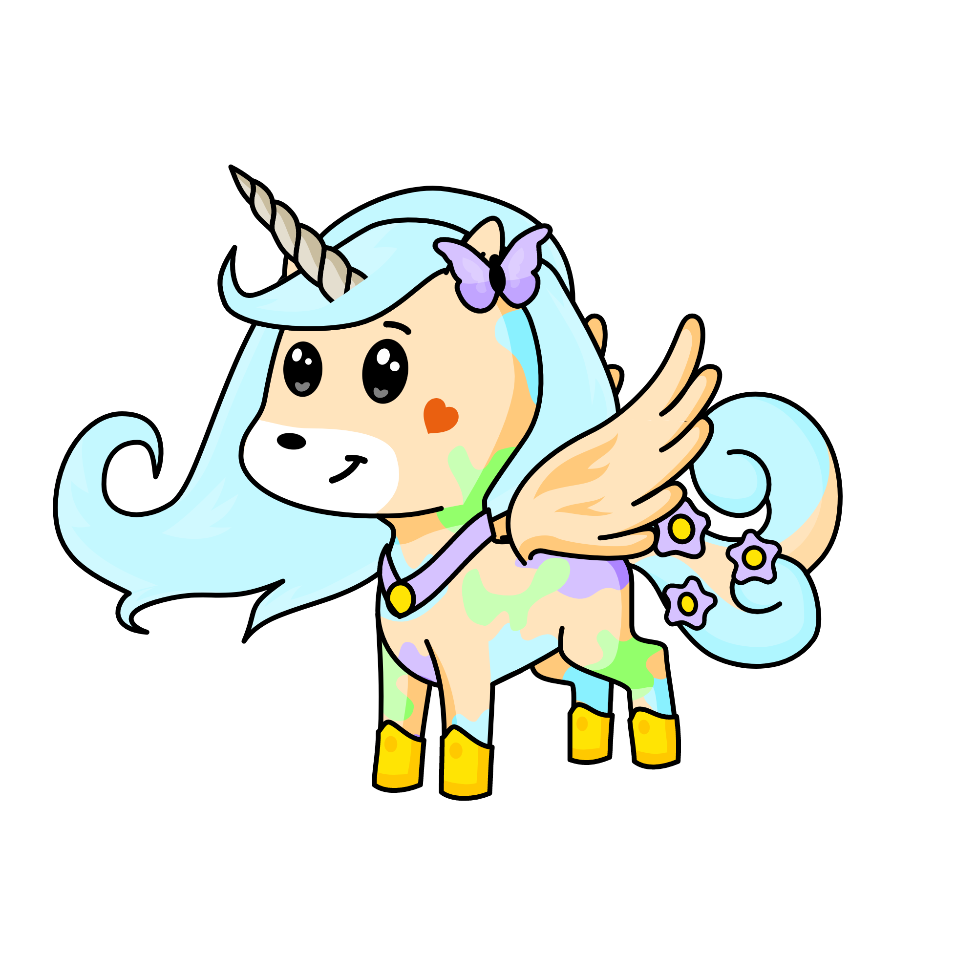 Butterflii, the unicorn