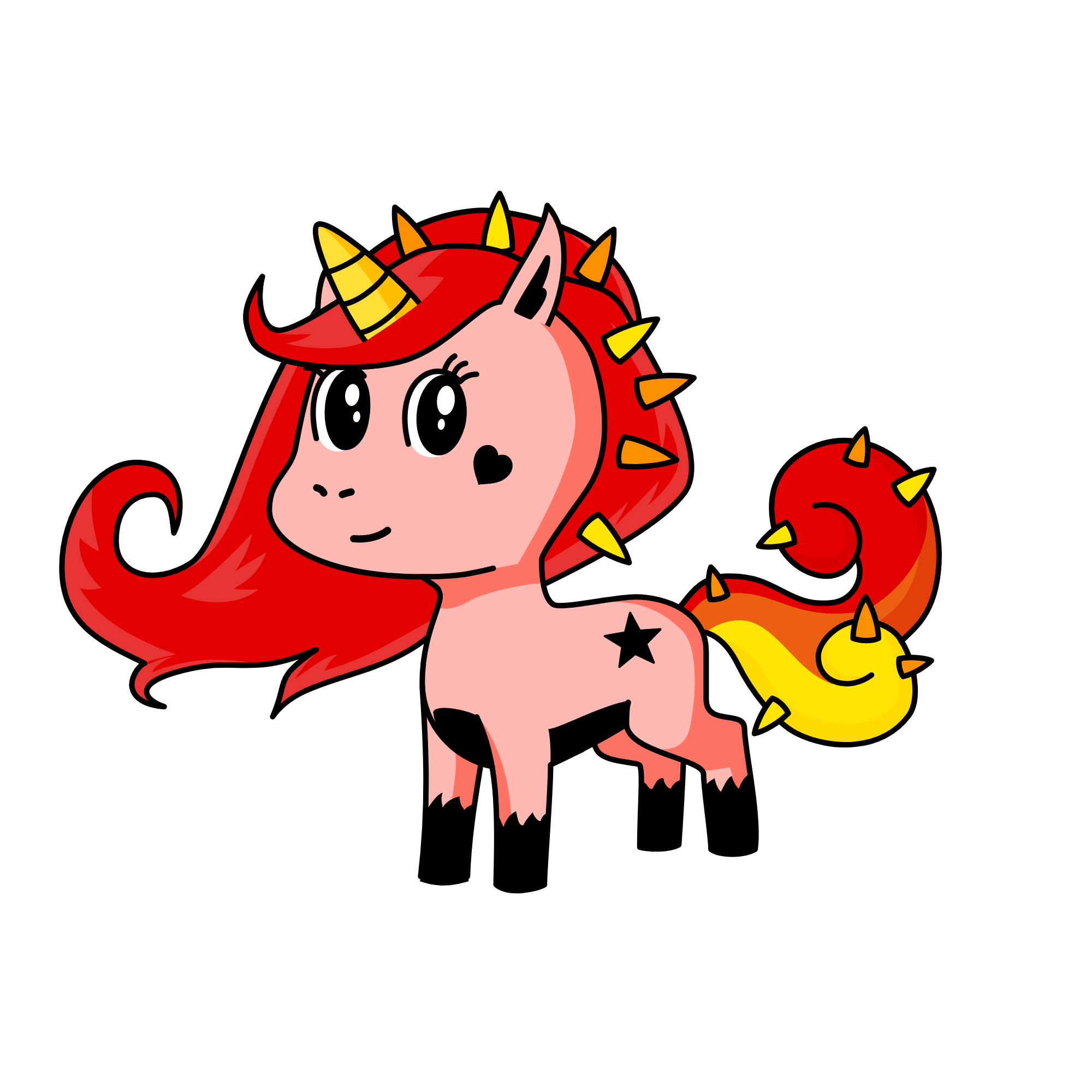 Star Fire, the unicorn