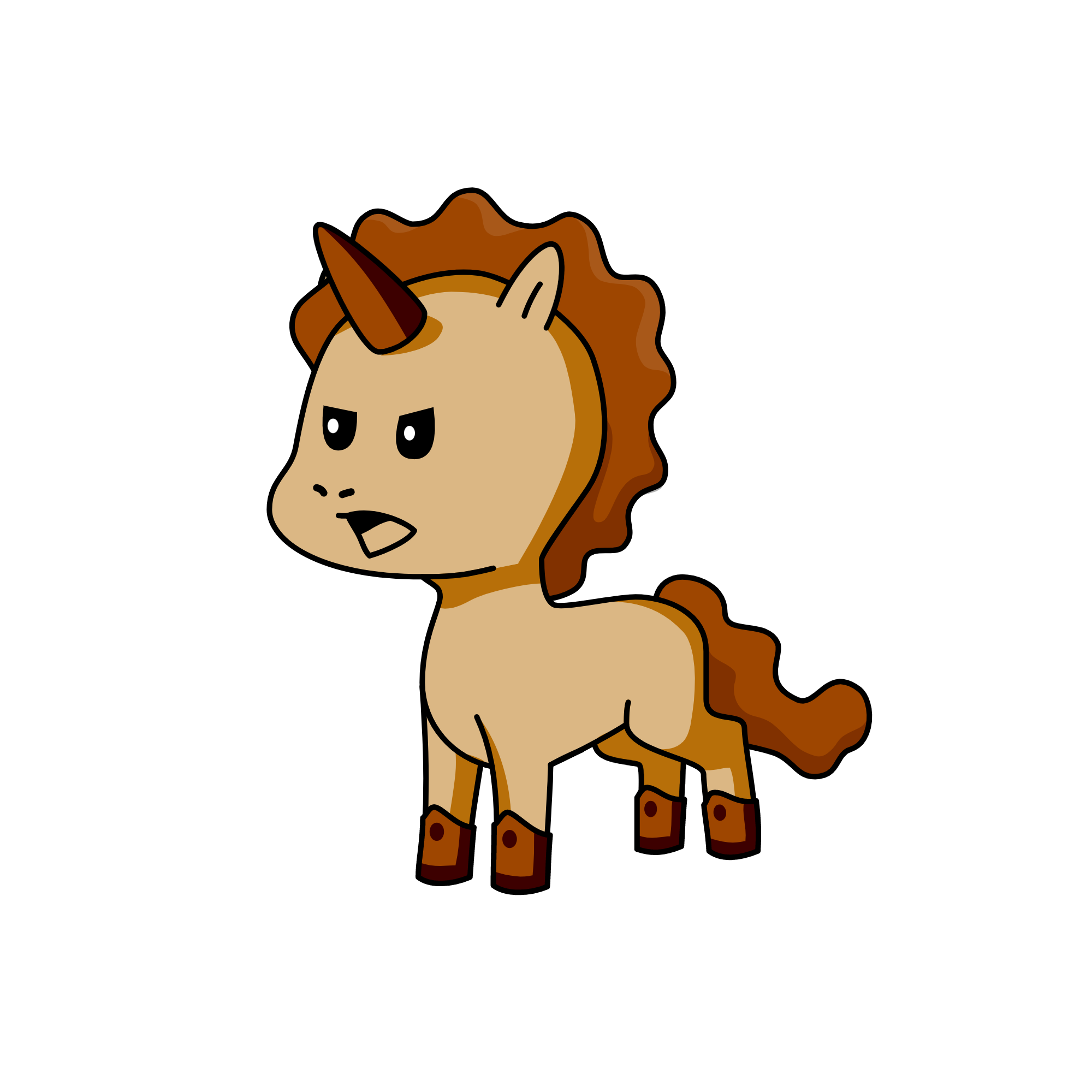 Typical Peter, the unicorn
