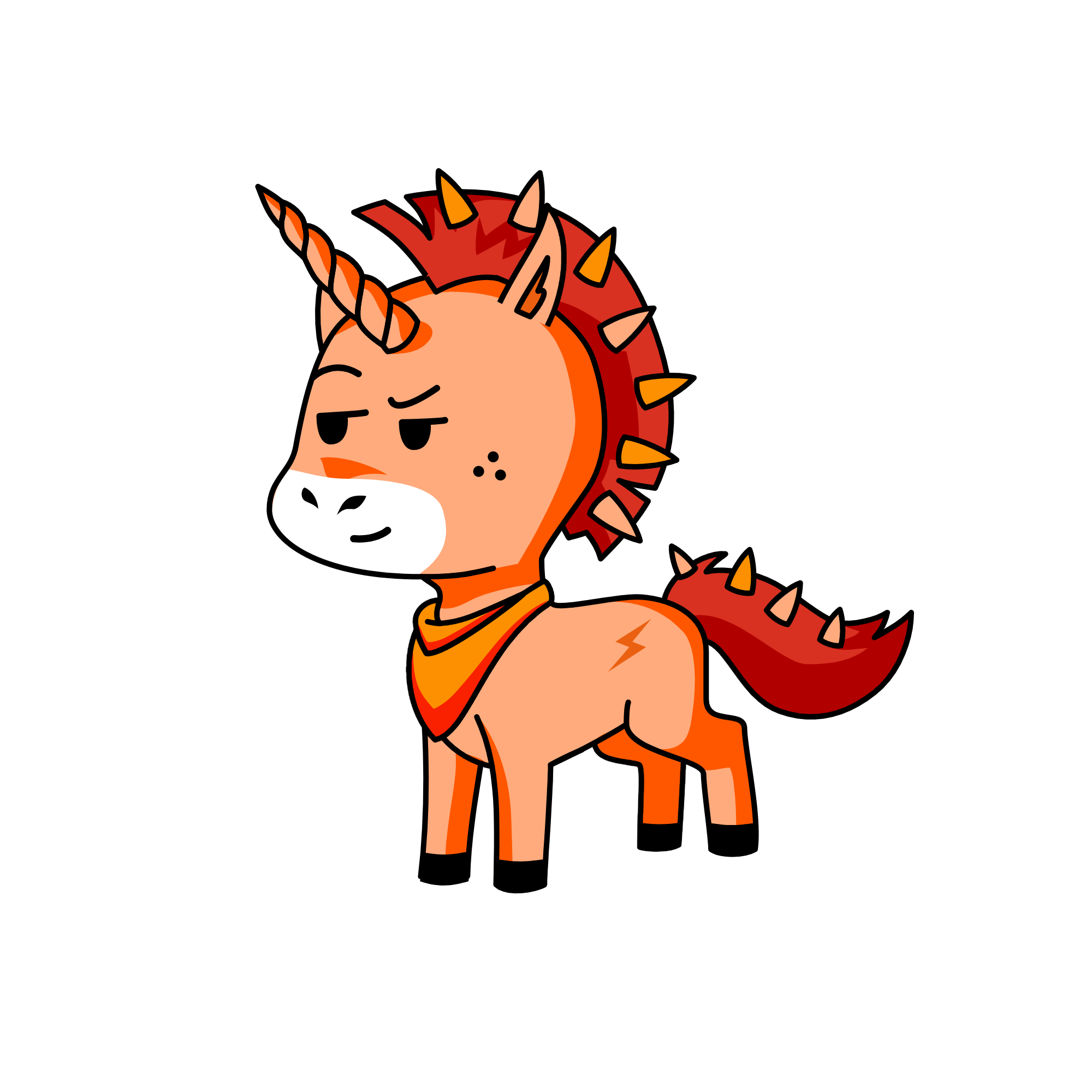 Cool, the unicorn