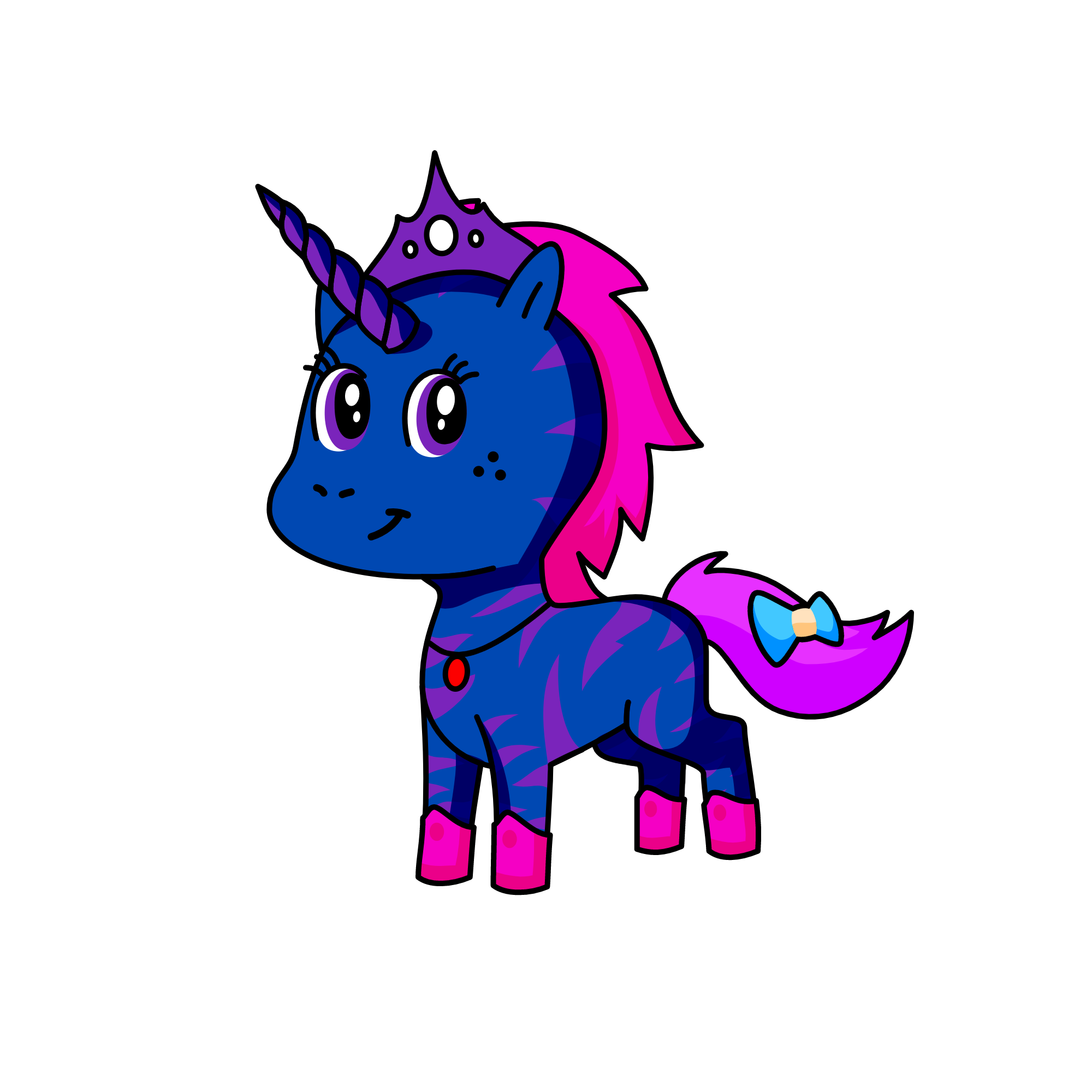 princesa de la noche, the unicorn