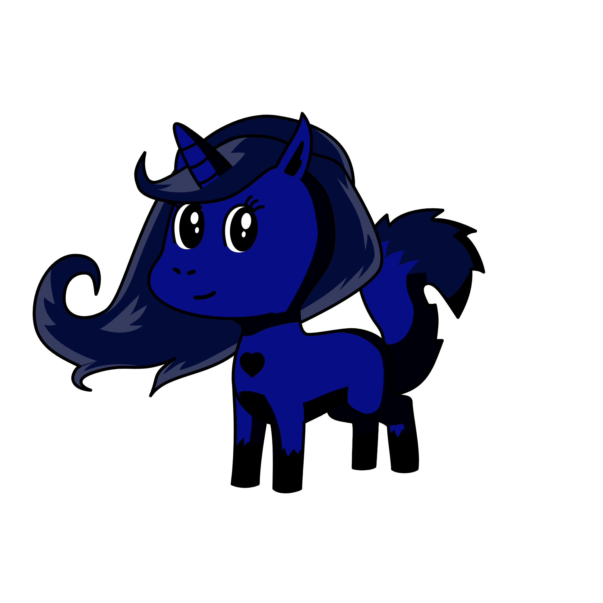 Lulamoon, the unicorn