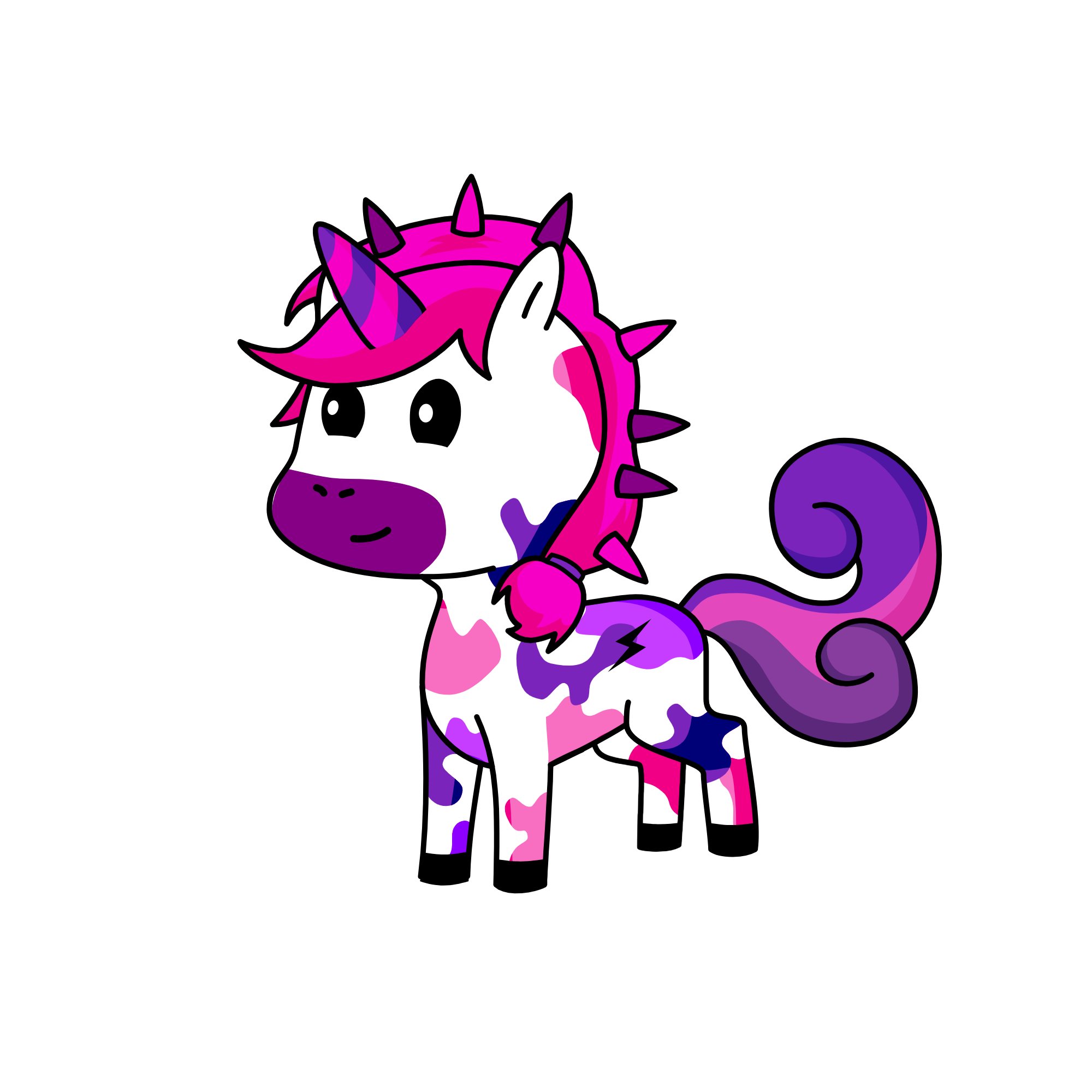 Royal, the unicorn