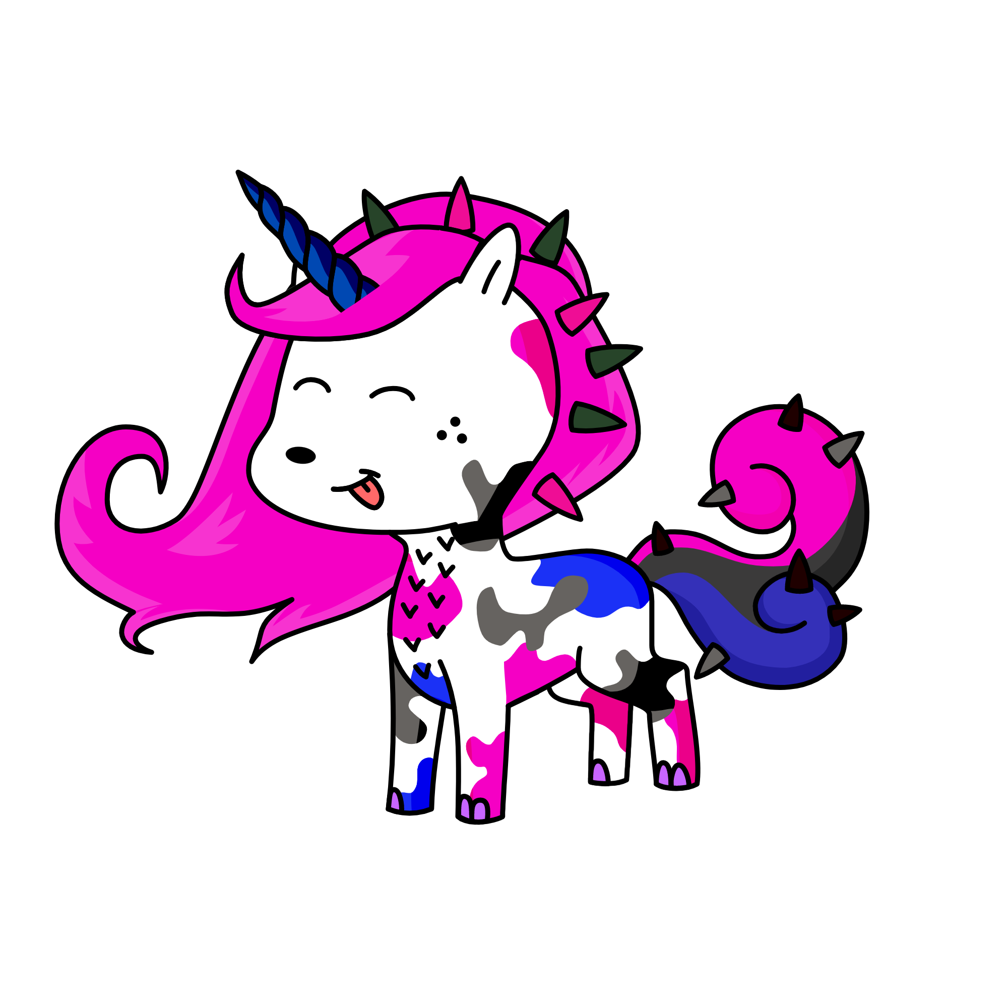 Damia, the unicorn