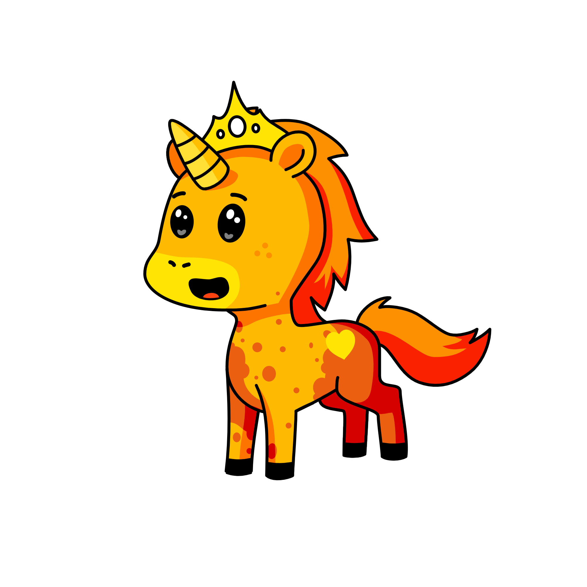Dessert, the unicorn