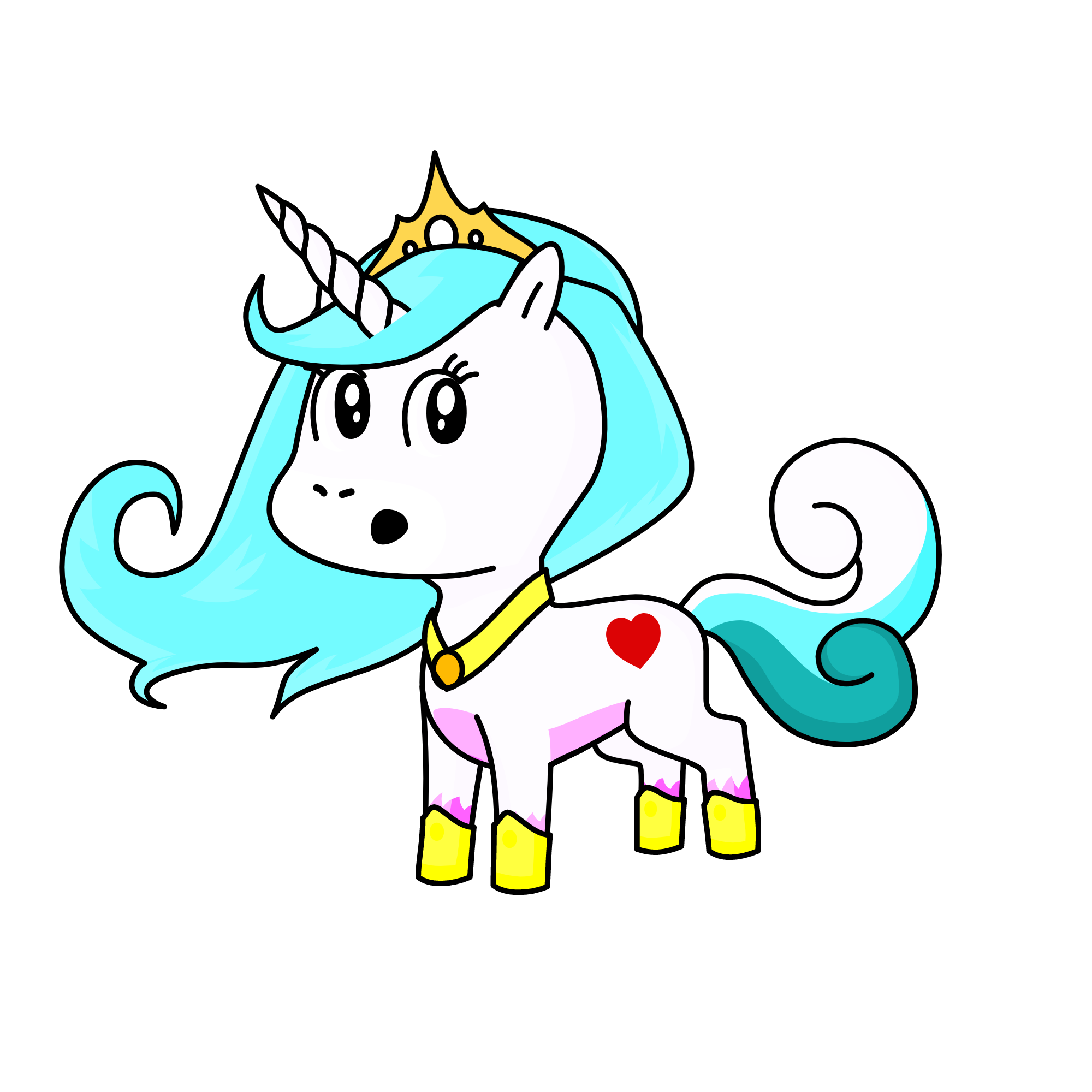 celestia, the unicorn