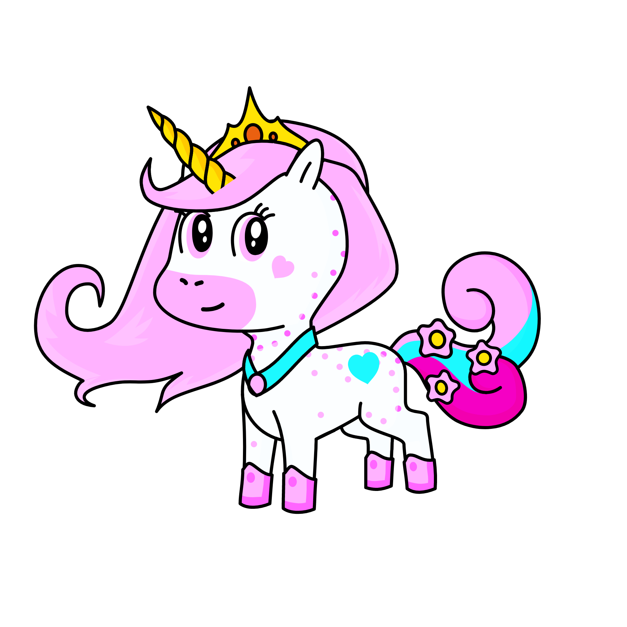 crystal, the unicorn