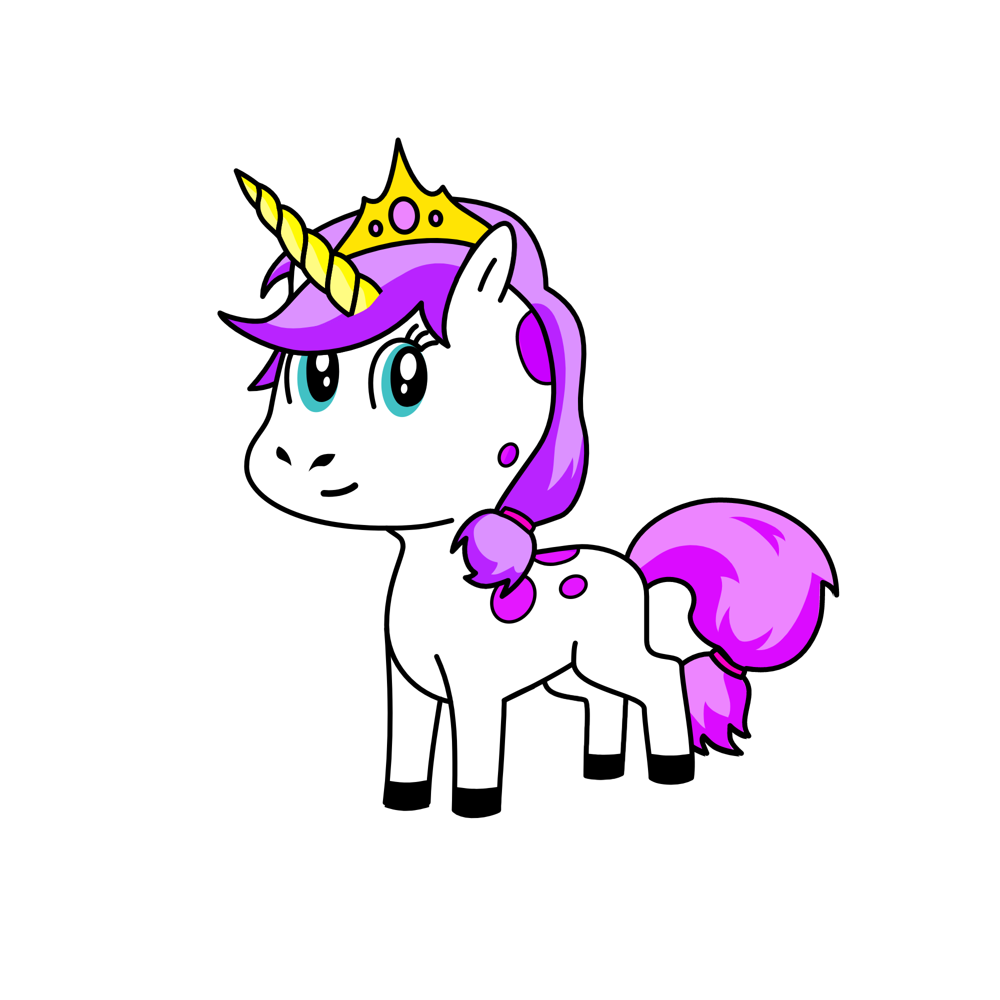 Pinkie, the unicorn