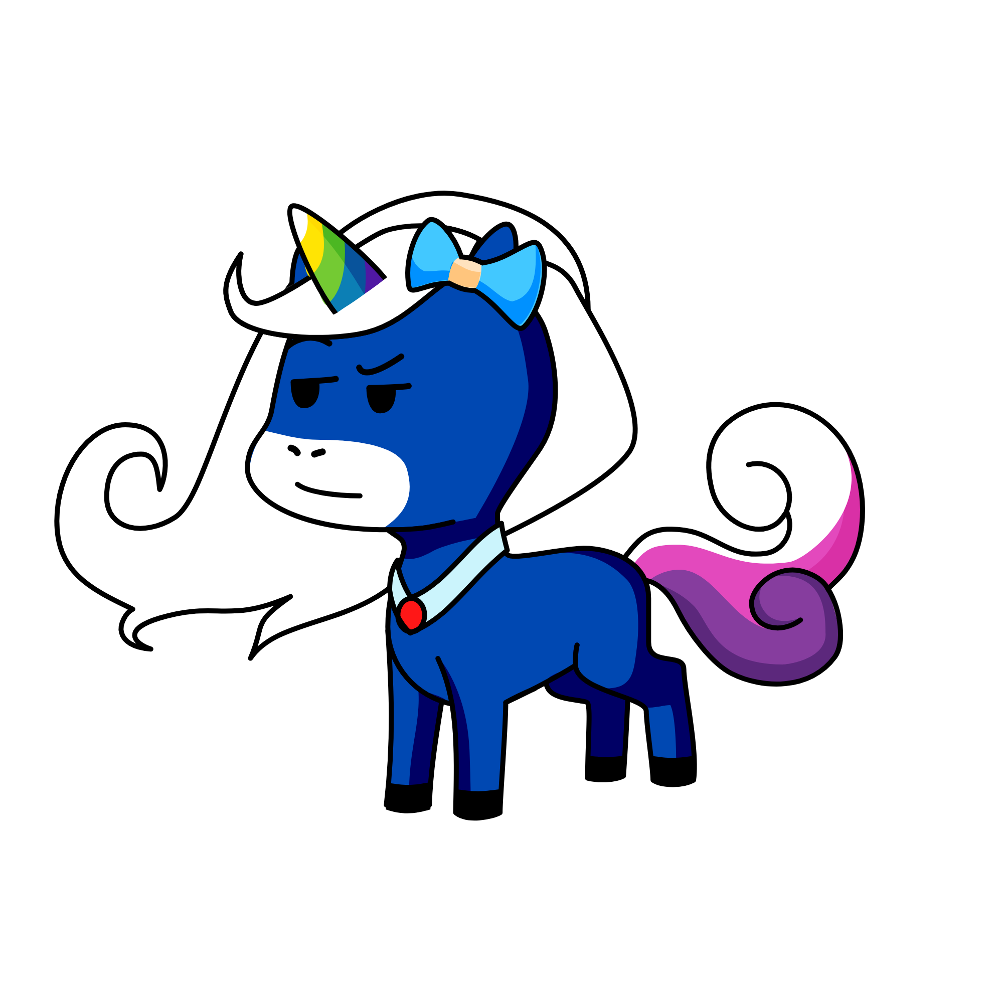 "?.l;l;[';.;[, the unicorn