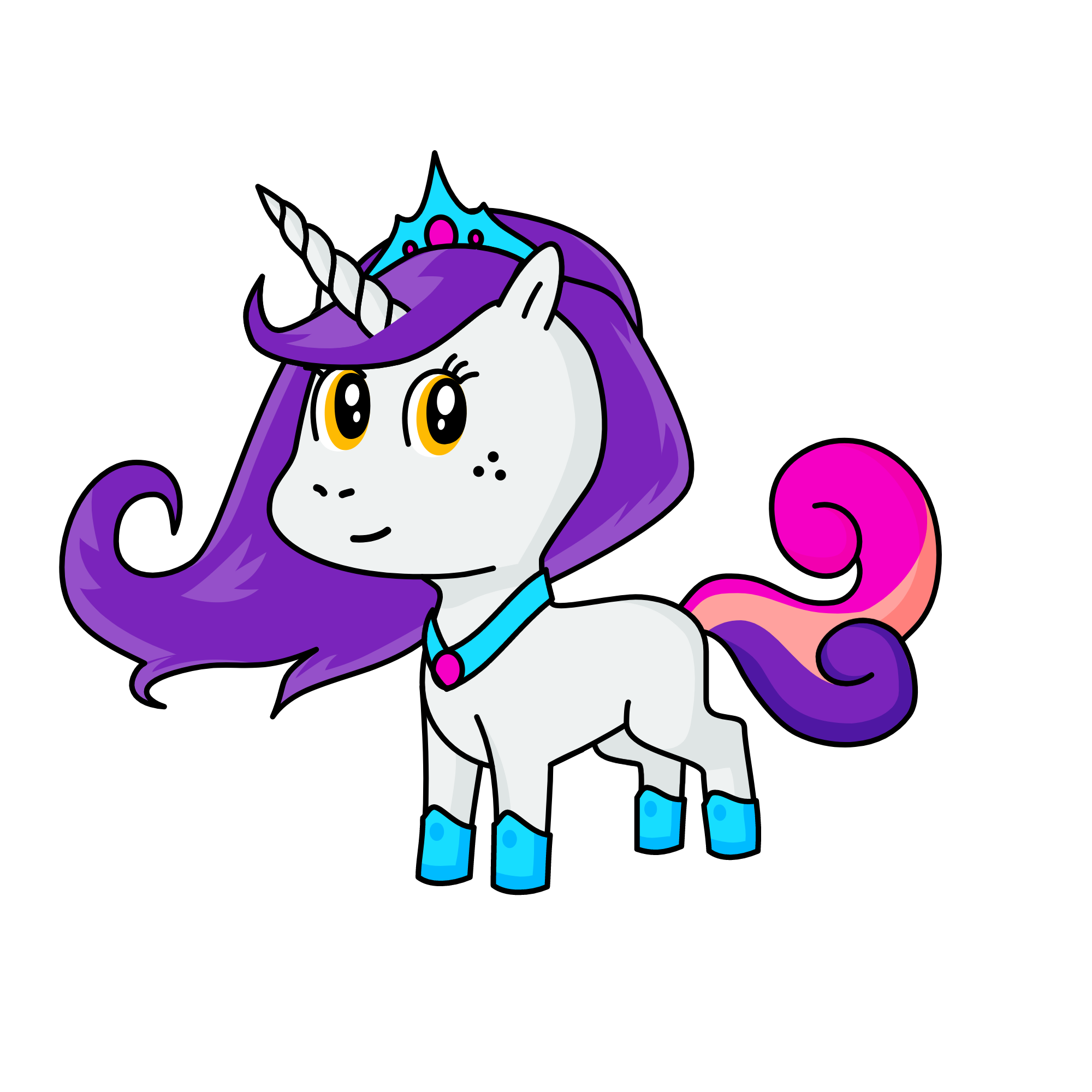 Amore, the unicorn
