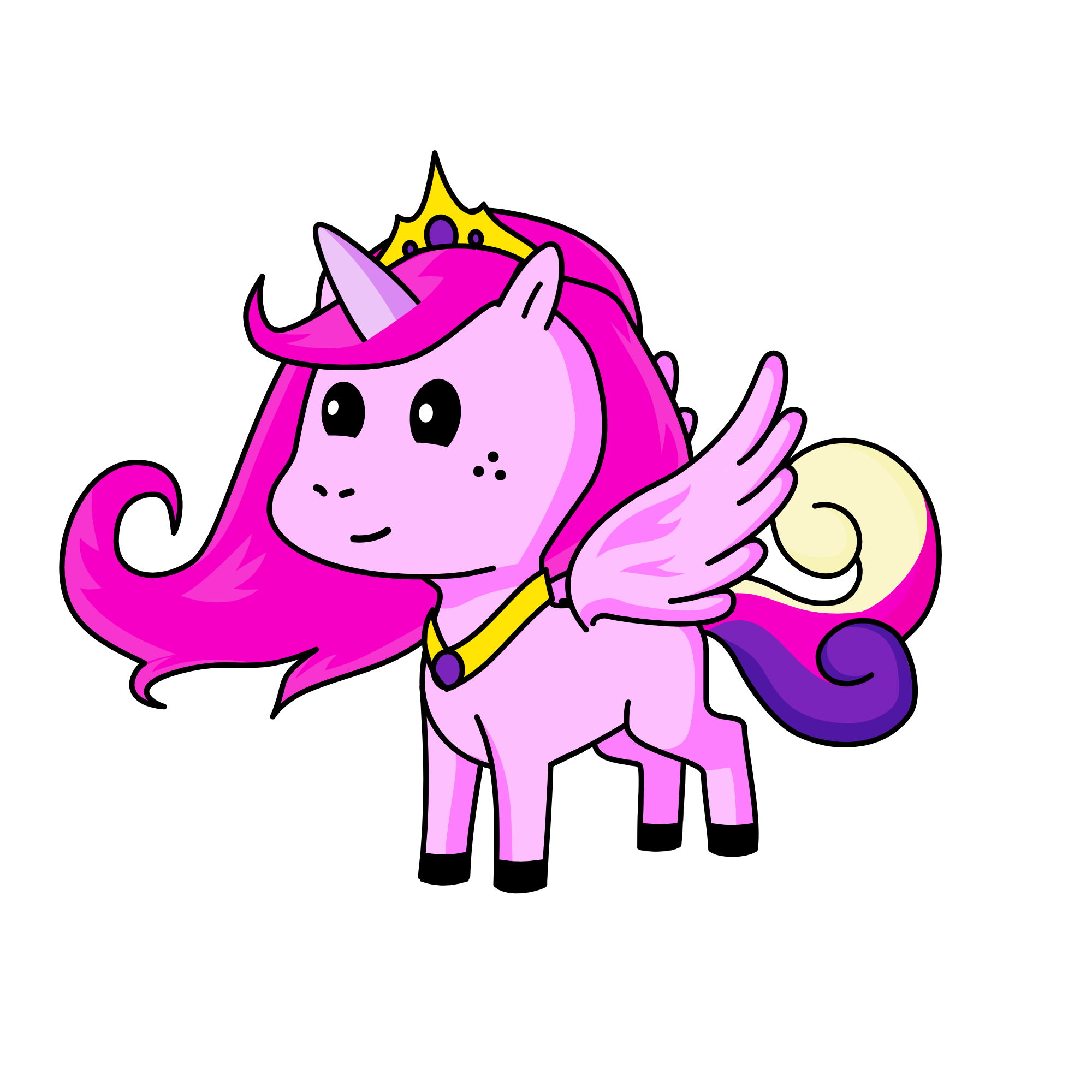 Princess amore, the unicorn
