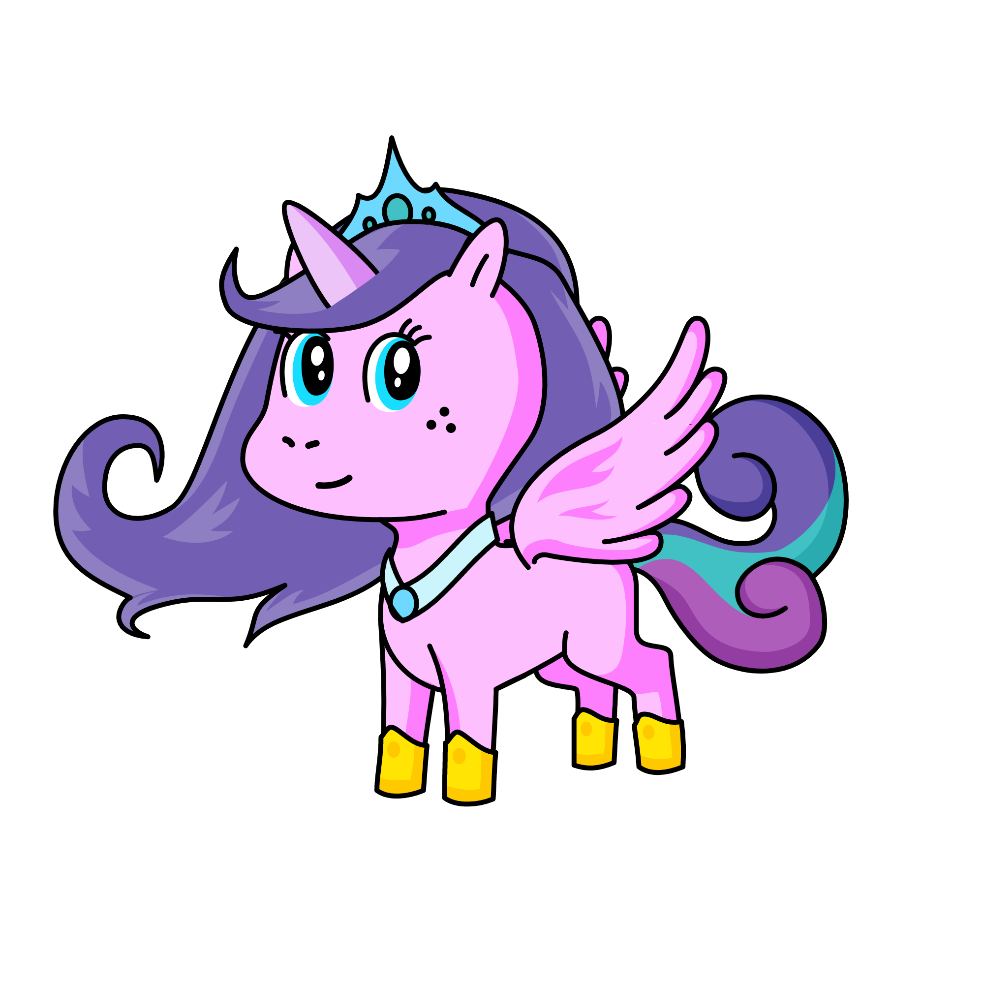 Flurry heart, the unicorn