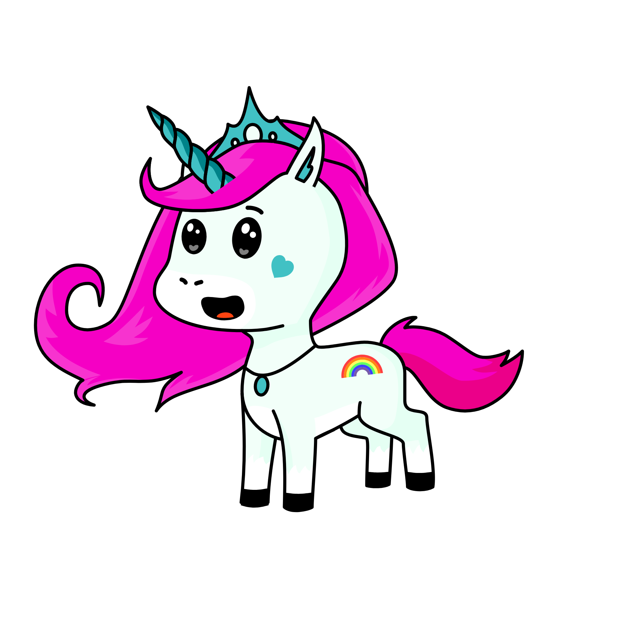 lucky , the unicorn