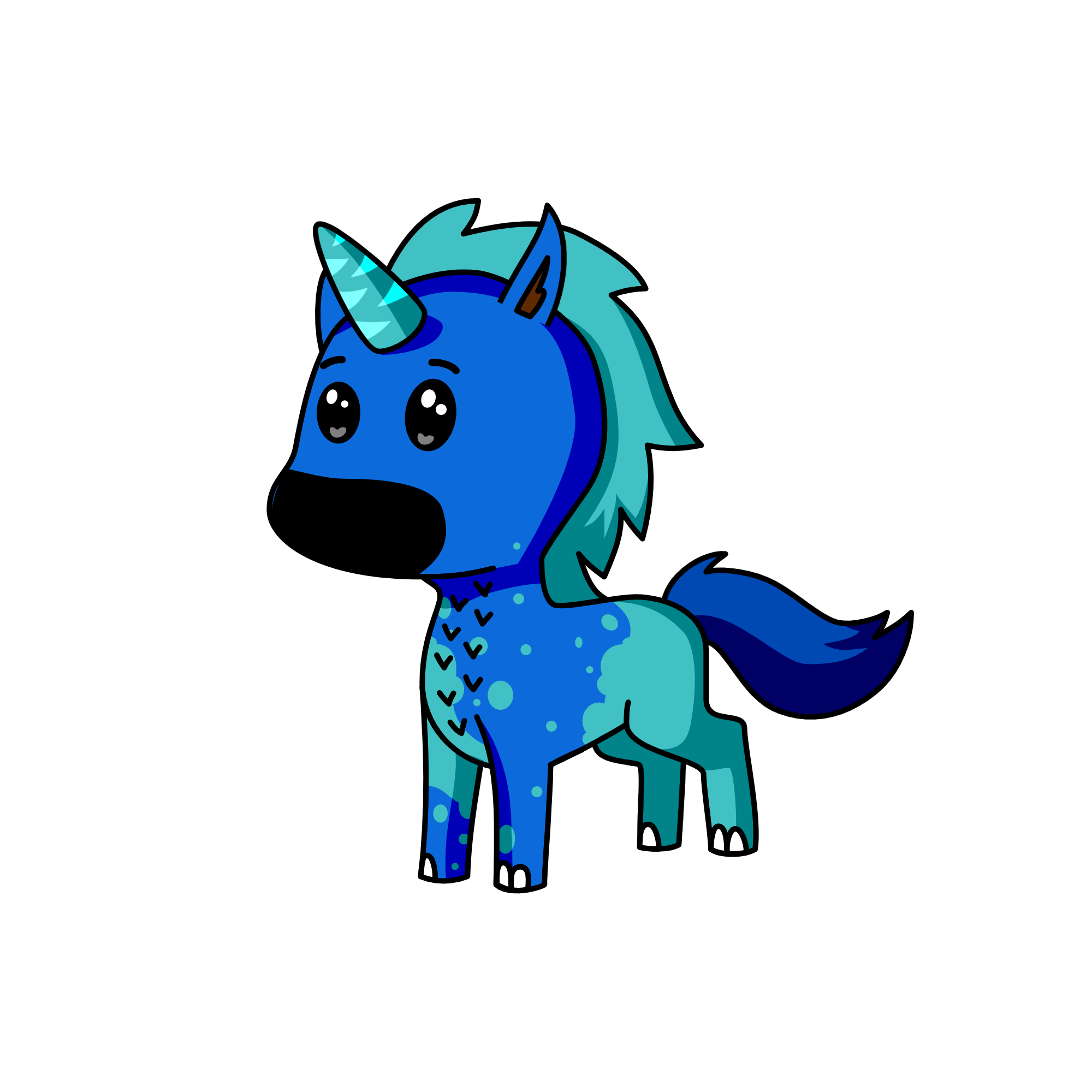 Stich!, the unicorn