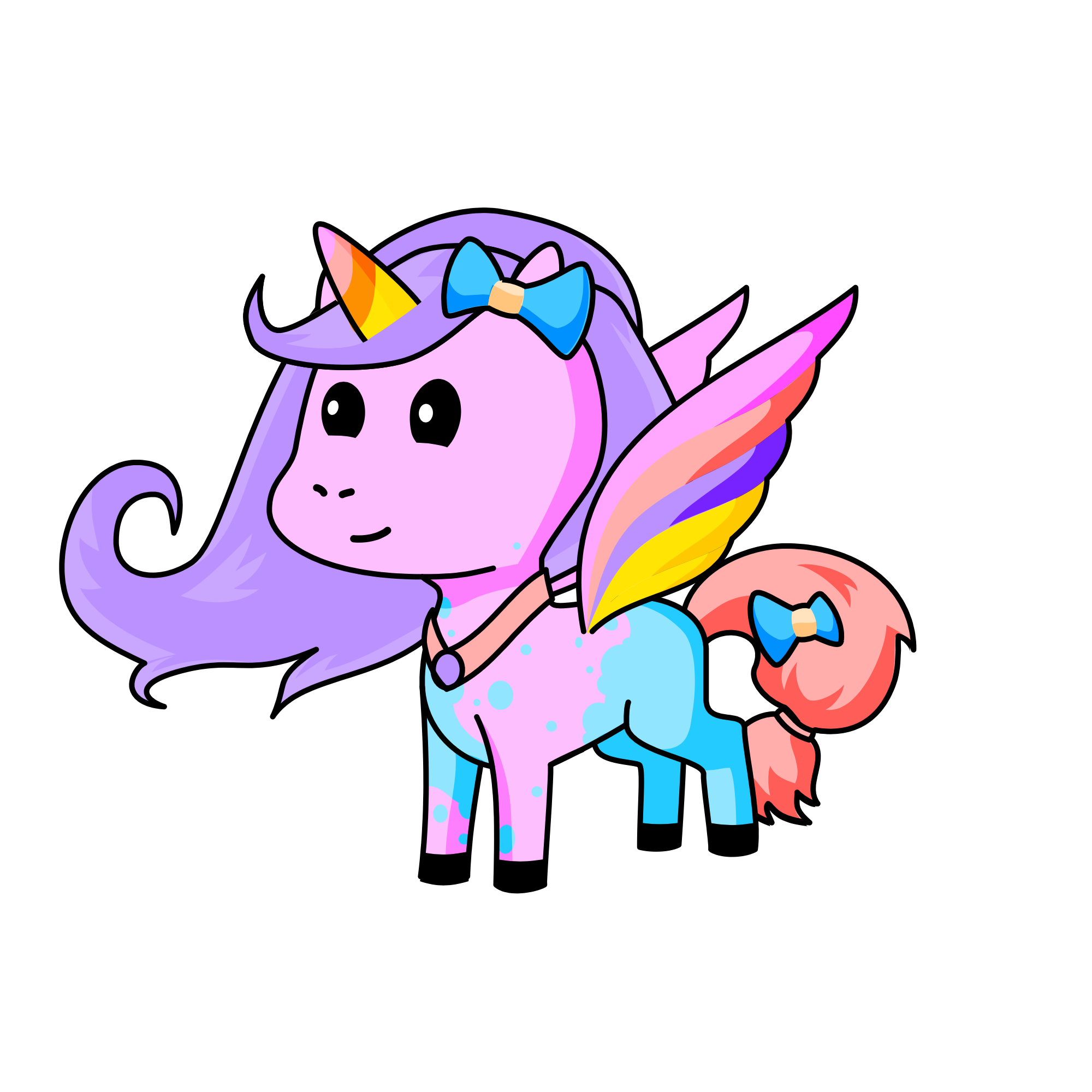 Addy , the unicorn