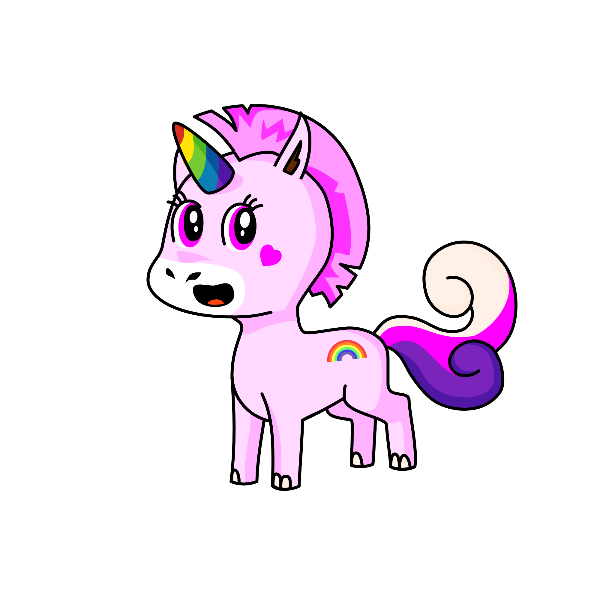 Lizzy, the unicorn