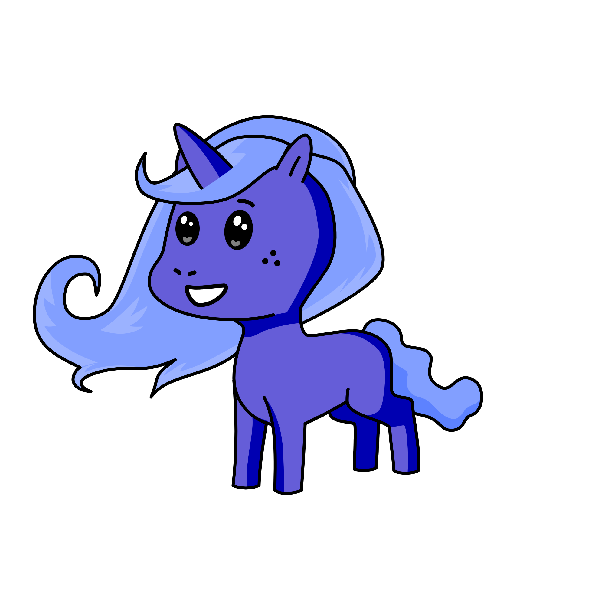 Periwinkle Twilight, the unicorn