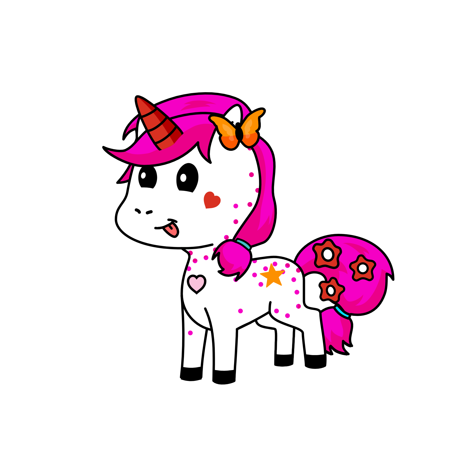 Chini, the unicorn