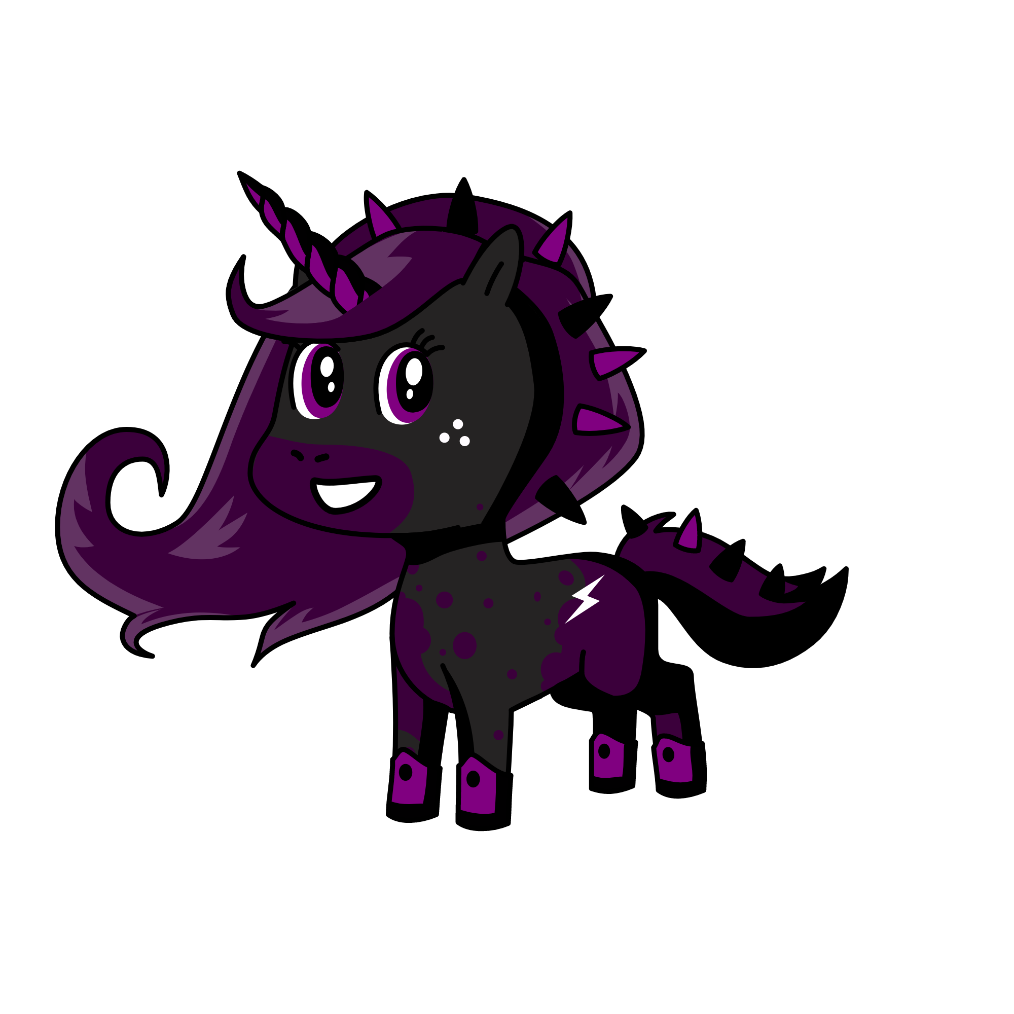 Gabby, the unicorn