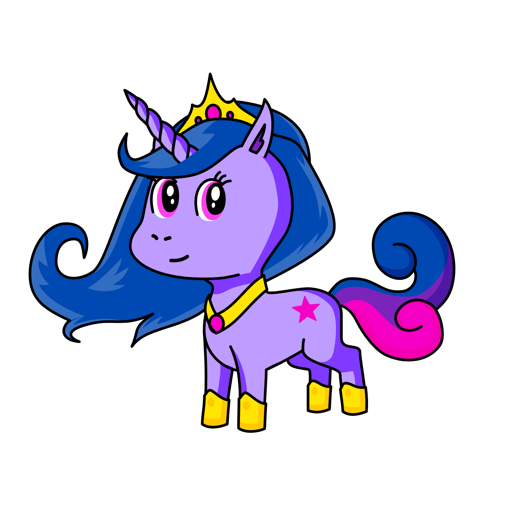 Twilight sparkle, the unicorn