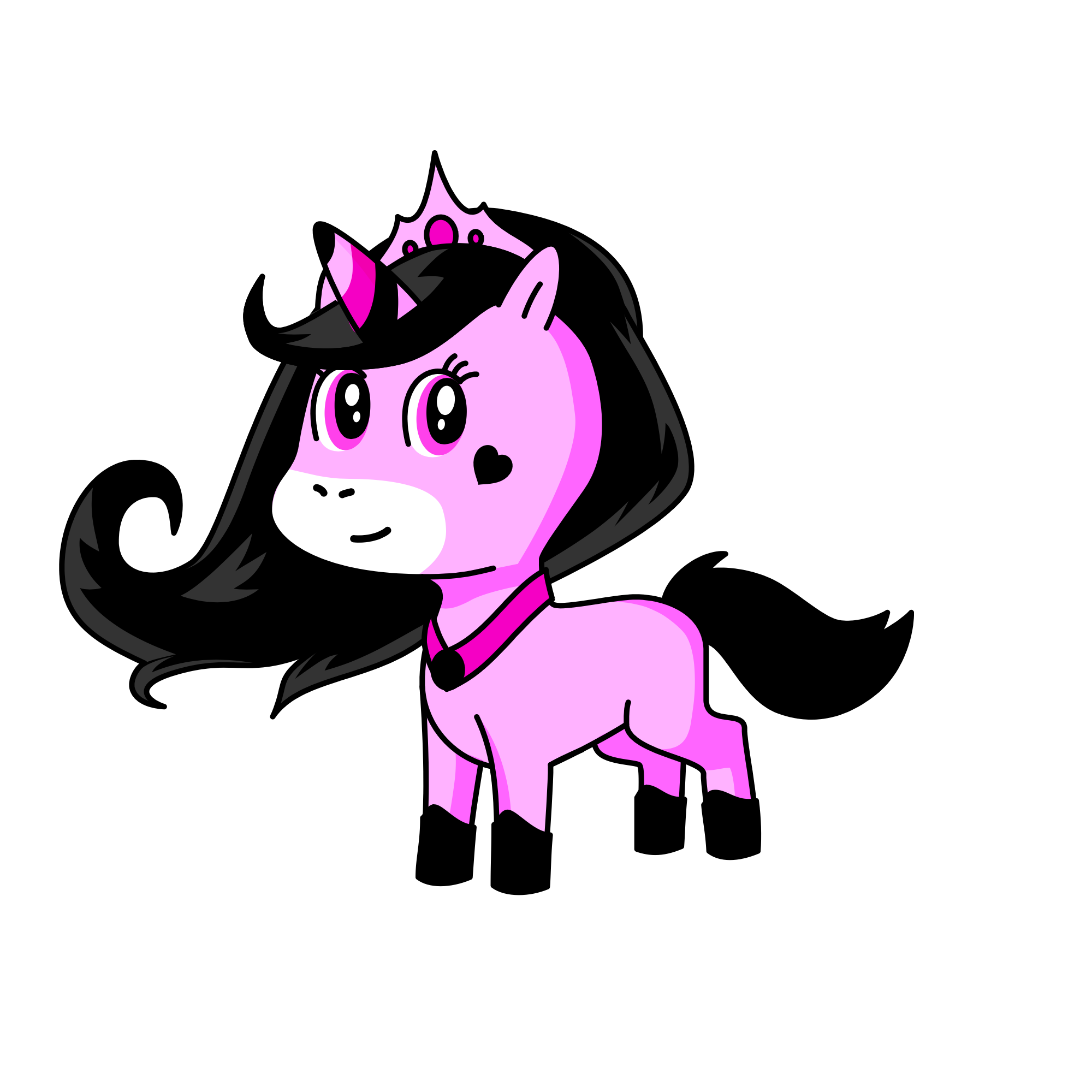 Blink, the unicorn