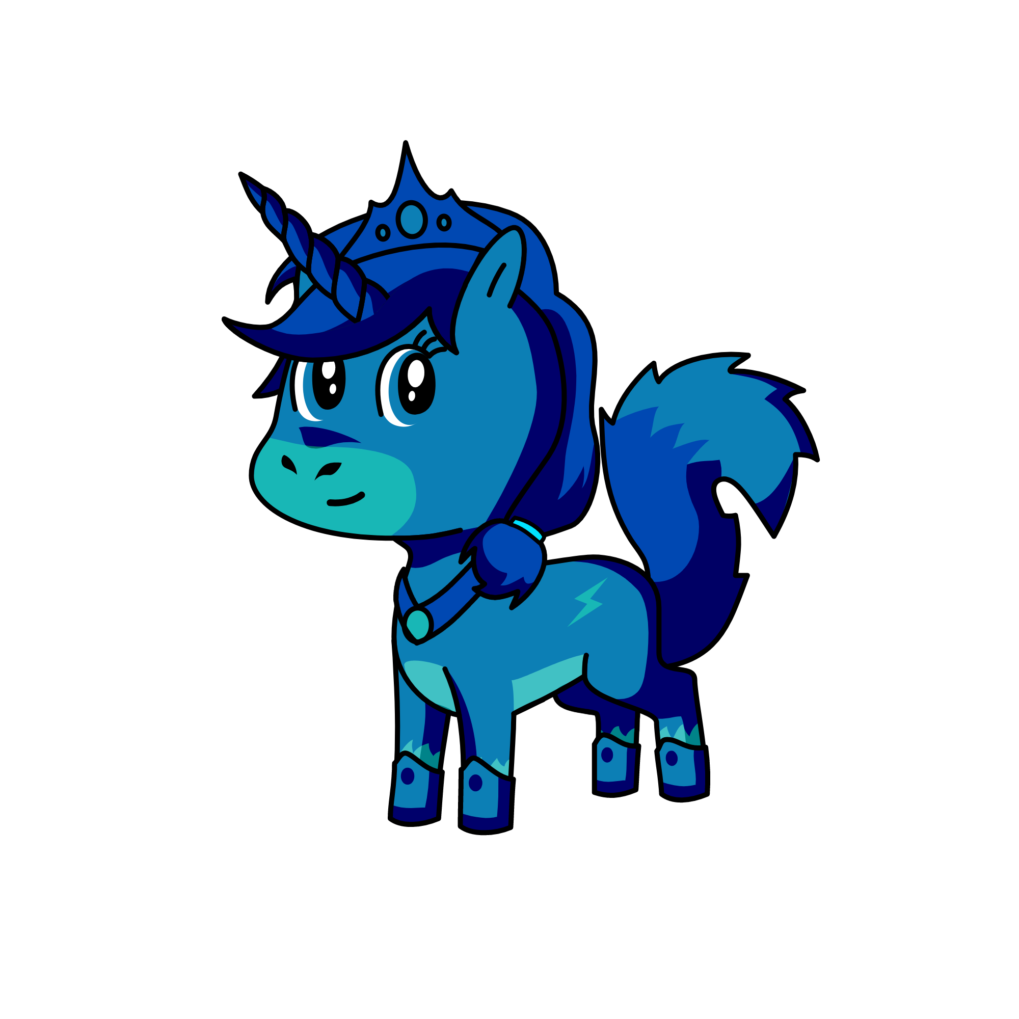 晚月, the unicorn