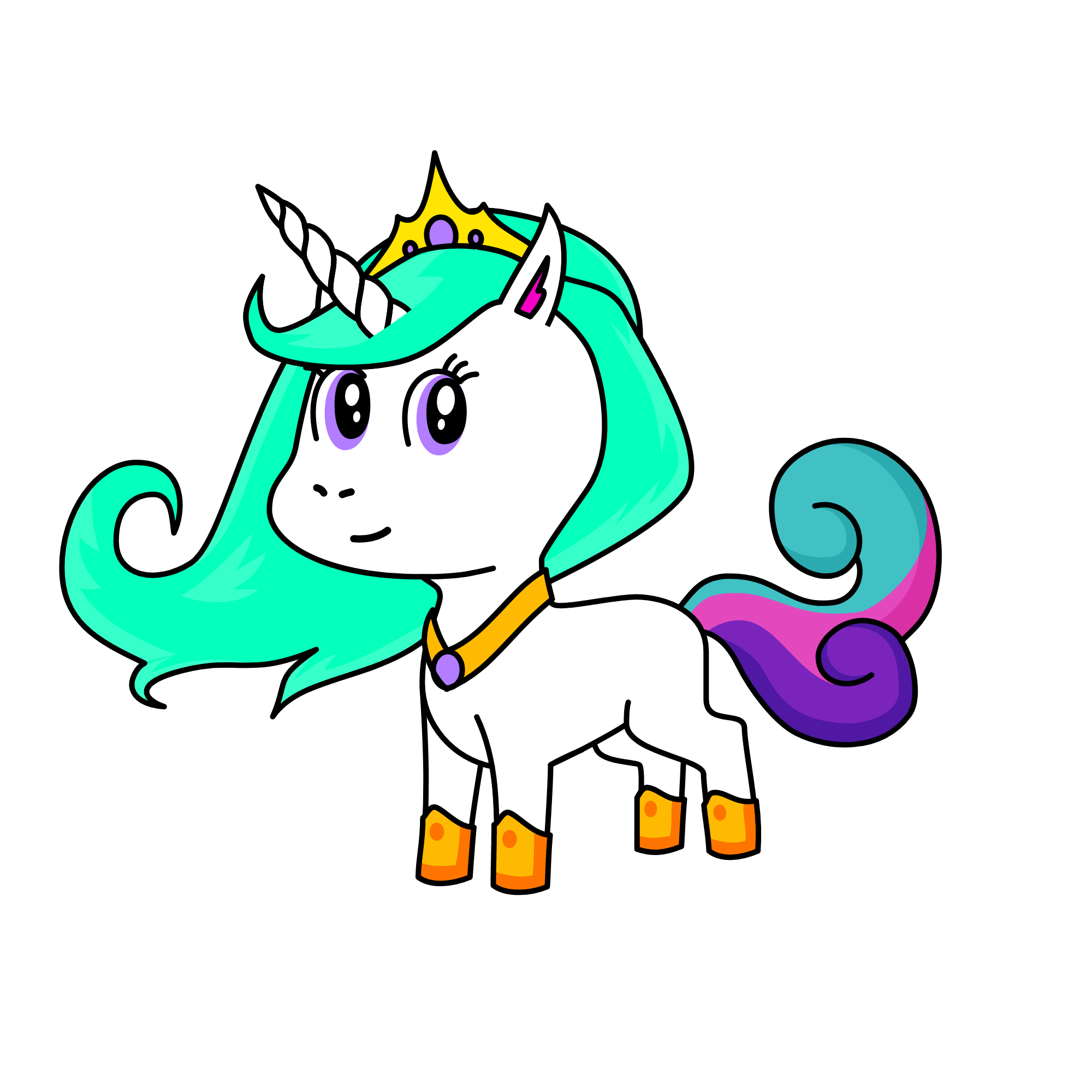 princess celestia, the unicorn