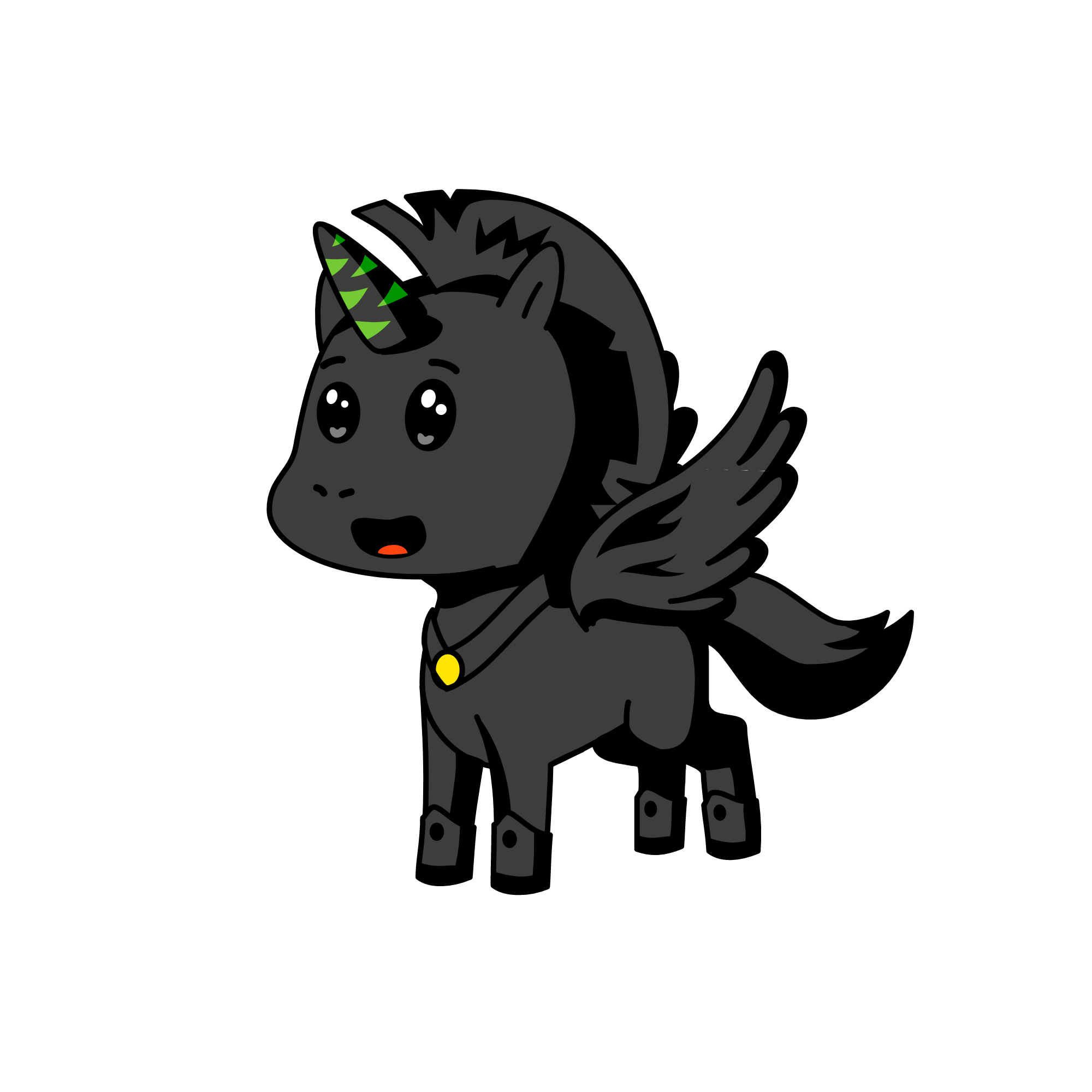 Cat noir, the unicorn