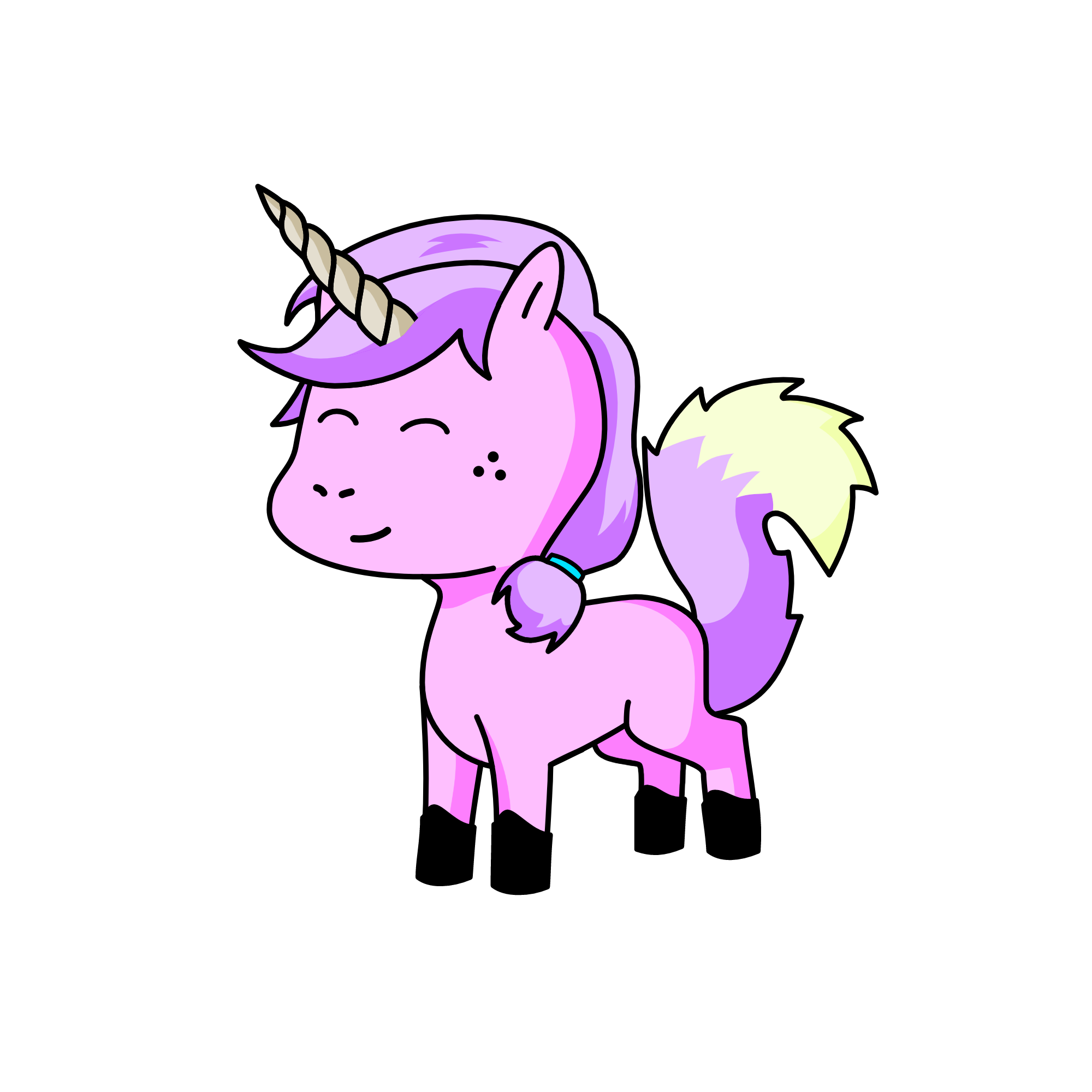 pinky, the unicorn