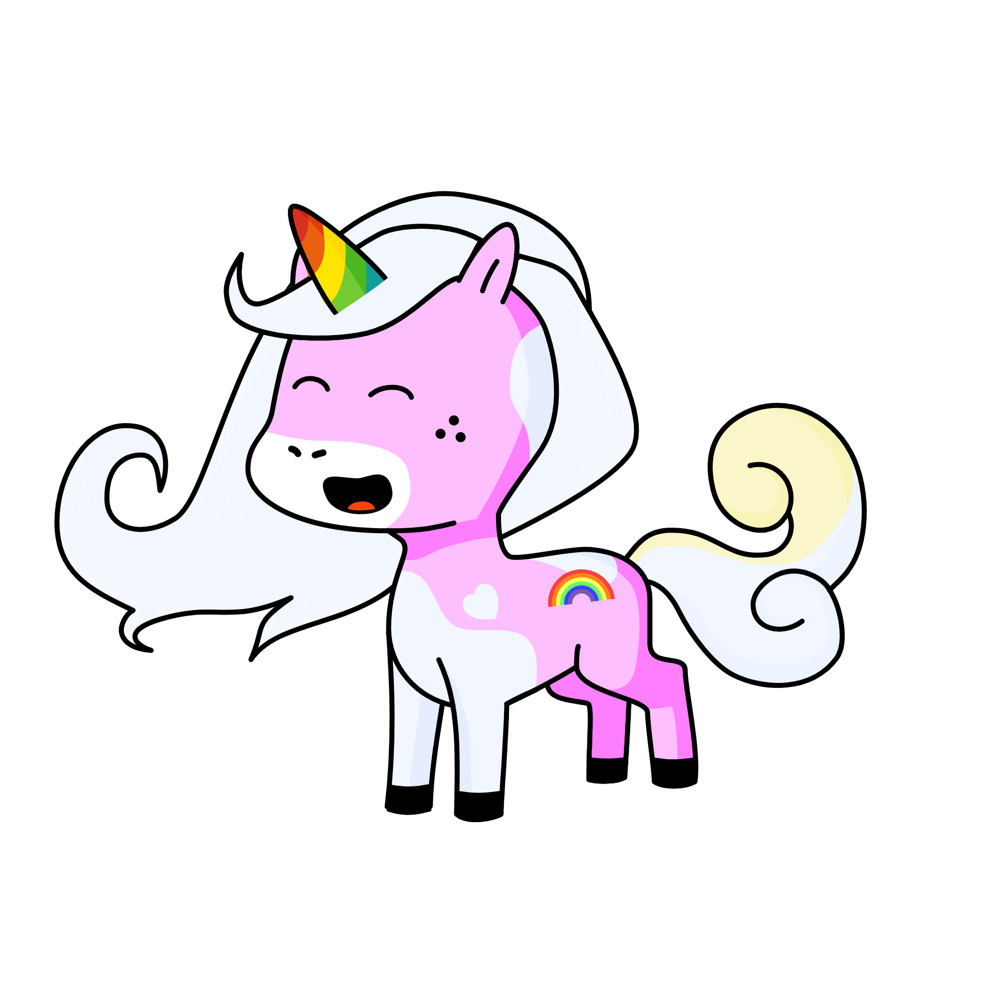 rainbow, the unicorn
