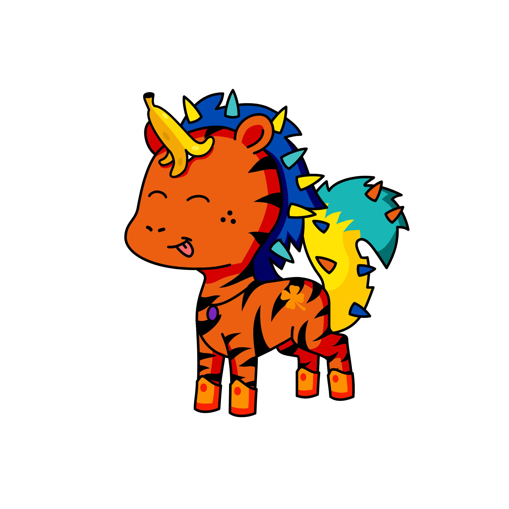 silly, the unicorn