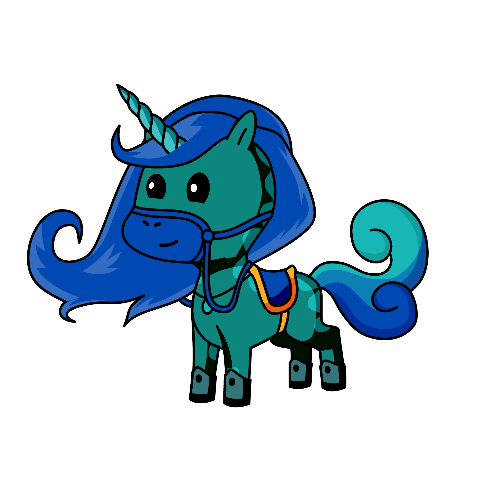 🦄Ocean Queen🌊, the unicorn