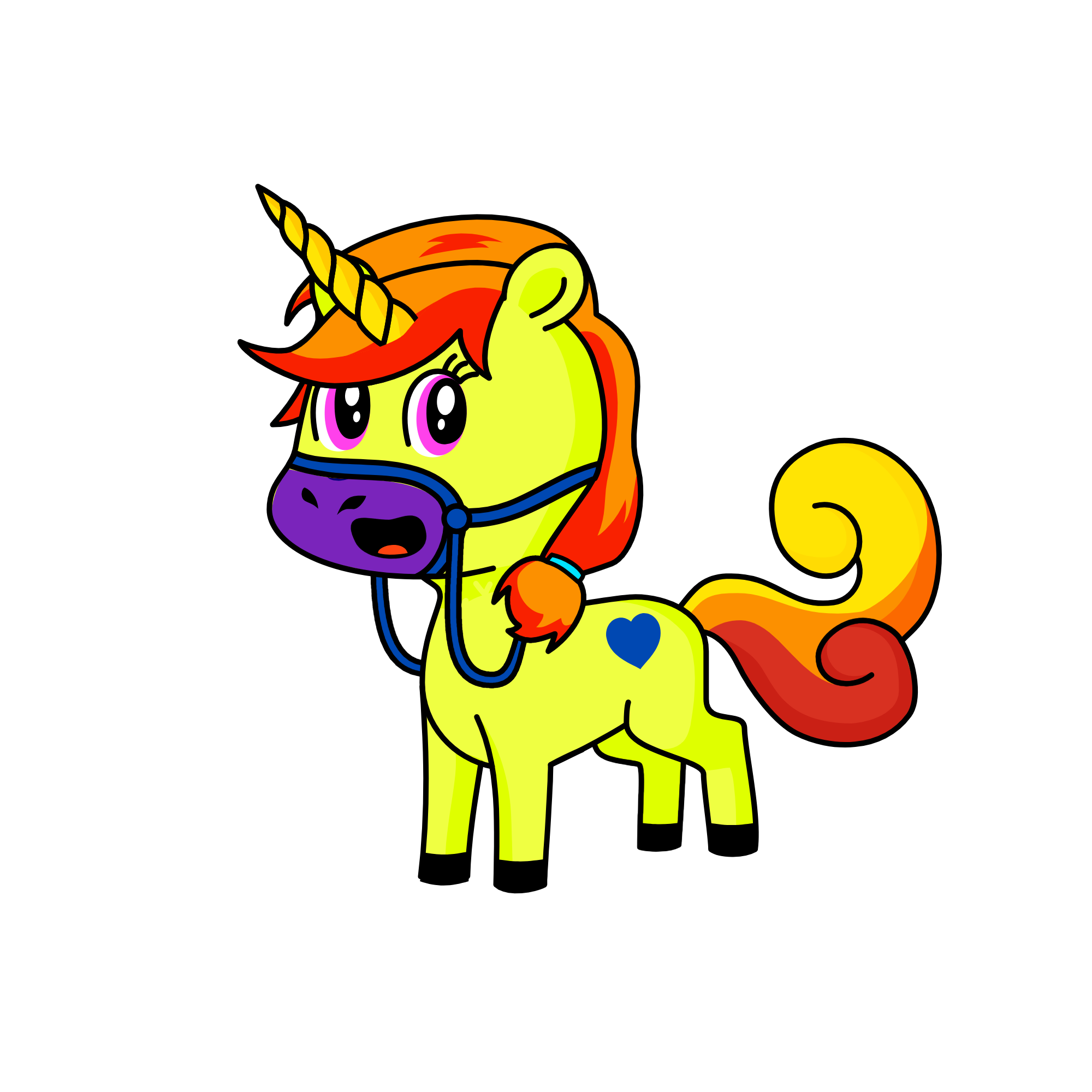 Rose, the unicorn